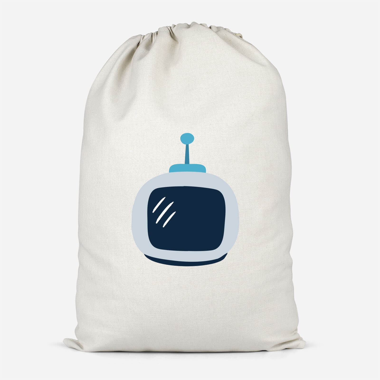 Space Helmet Cotton Storage Bag - Small