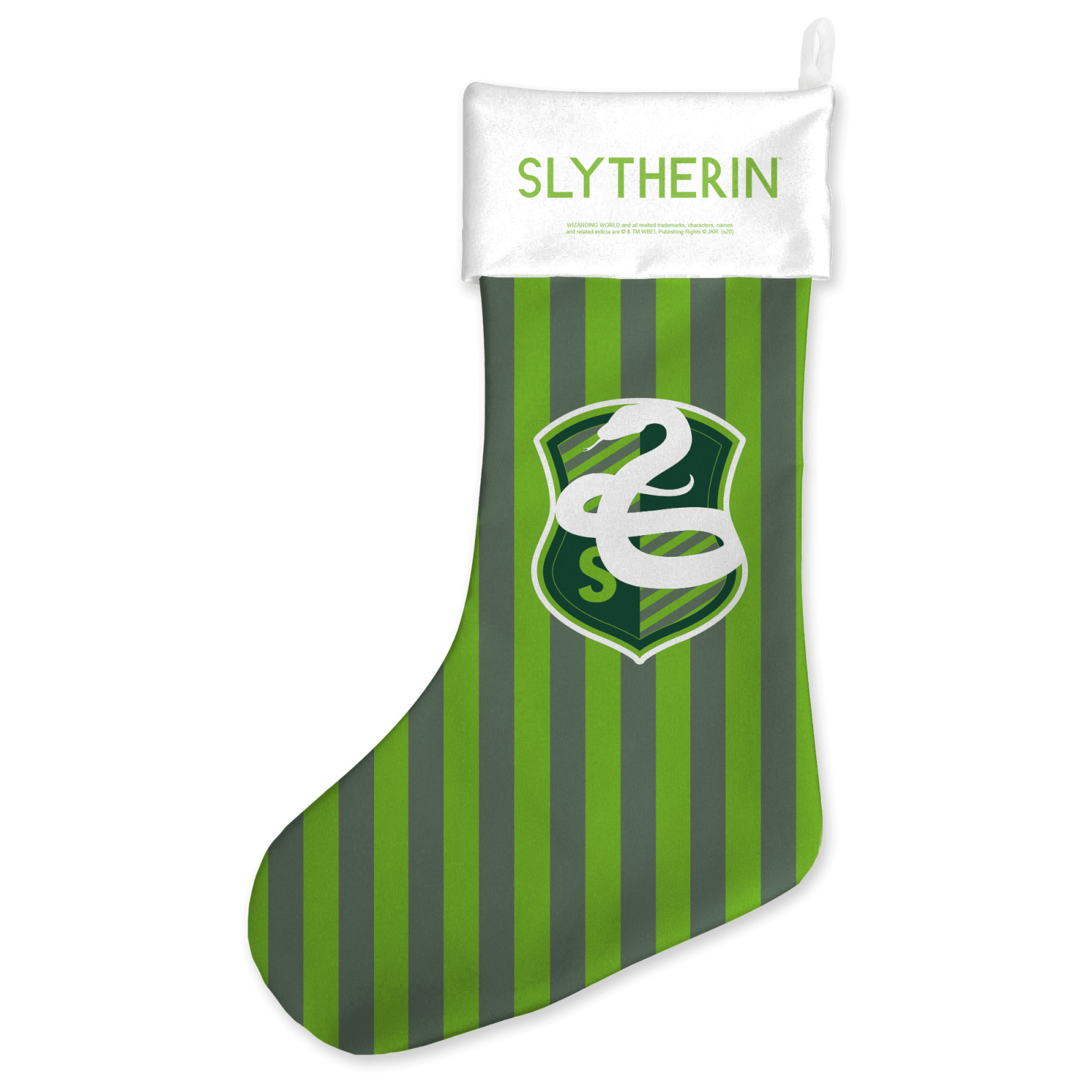 

Slytherin House Christmas Stocking