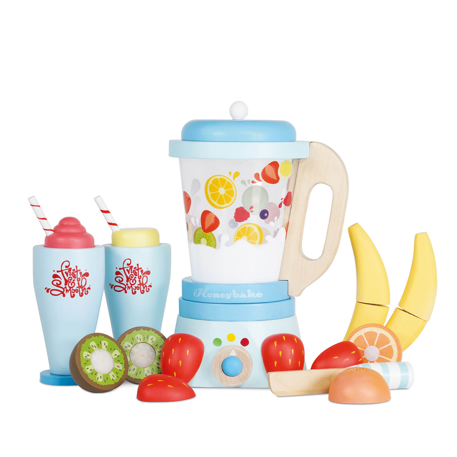 Image of Le Toy Van Honeybake 'Fruit and Smooth' Blender Set