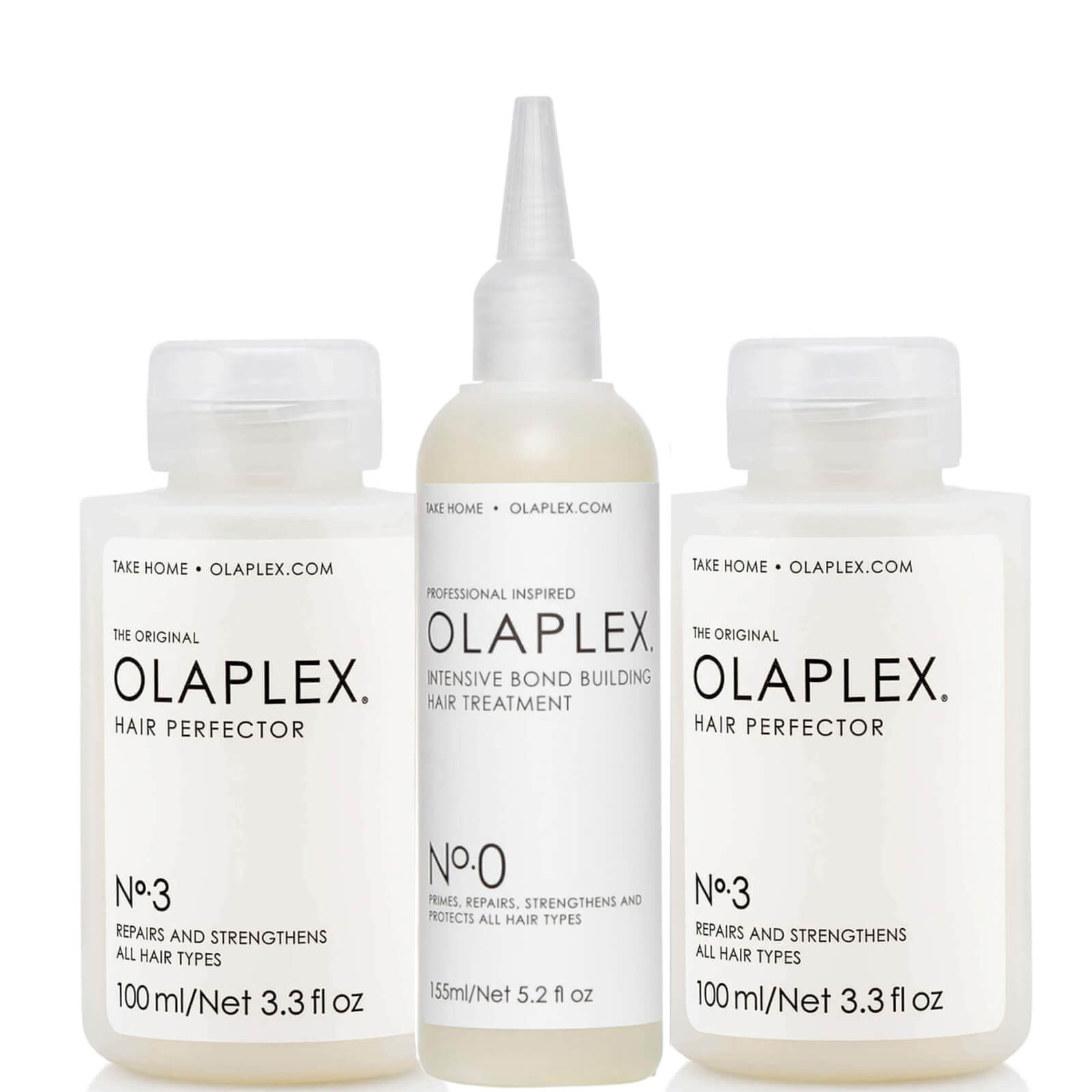 Olaplex Bundle - No.3, No.3, No.0