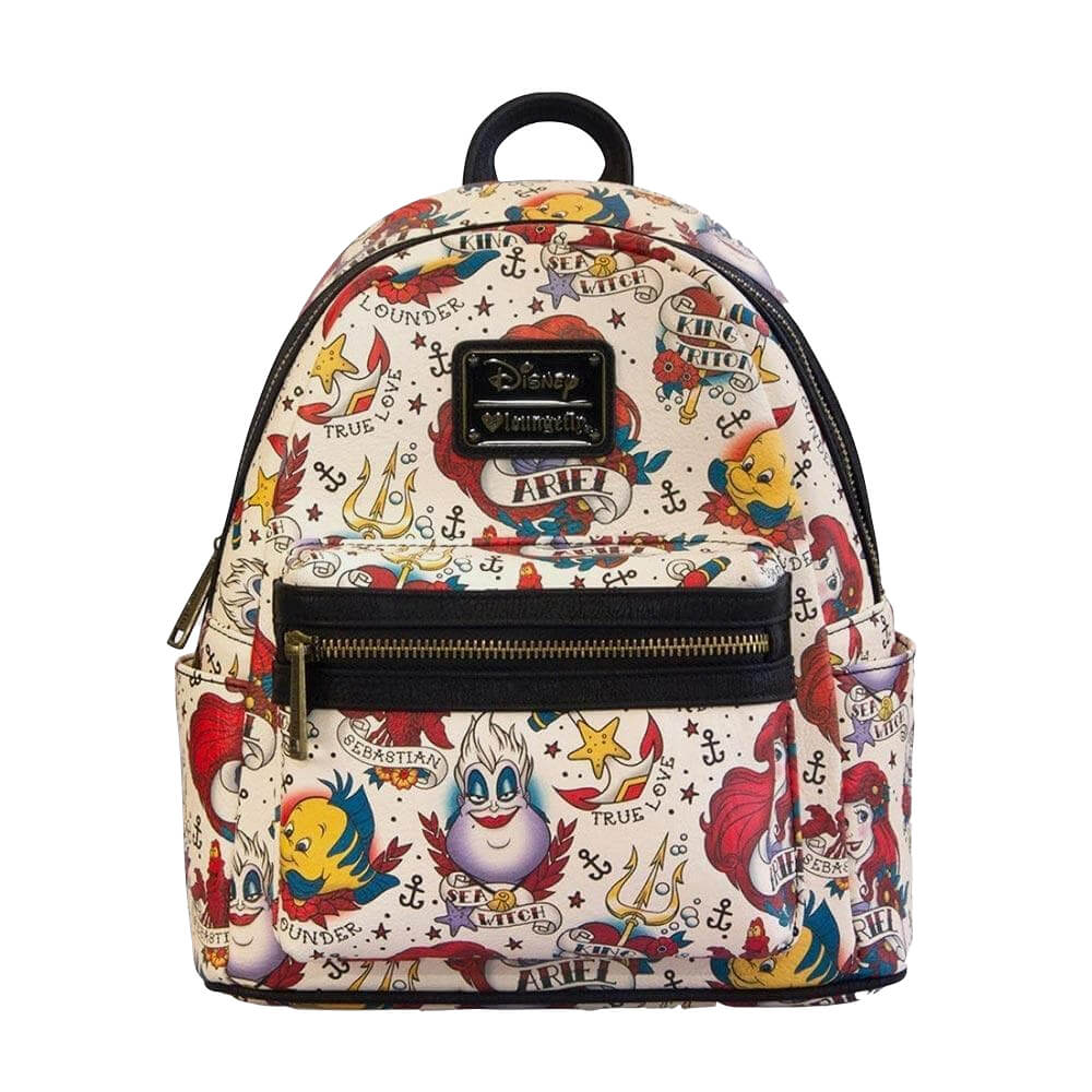 Little mermaid tattoo loungefly clearance