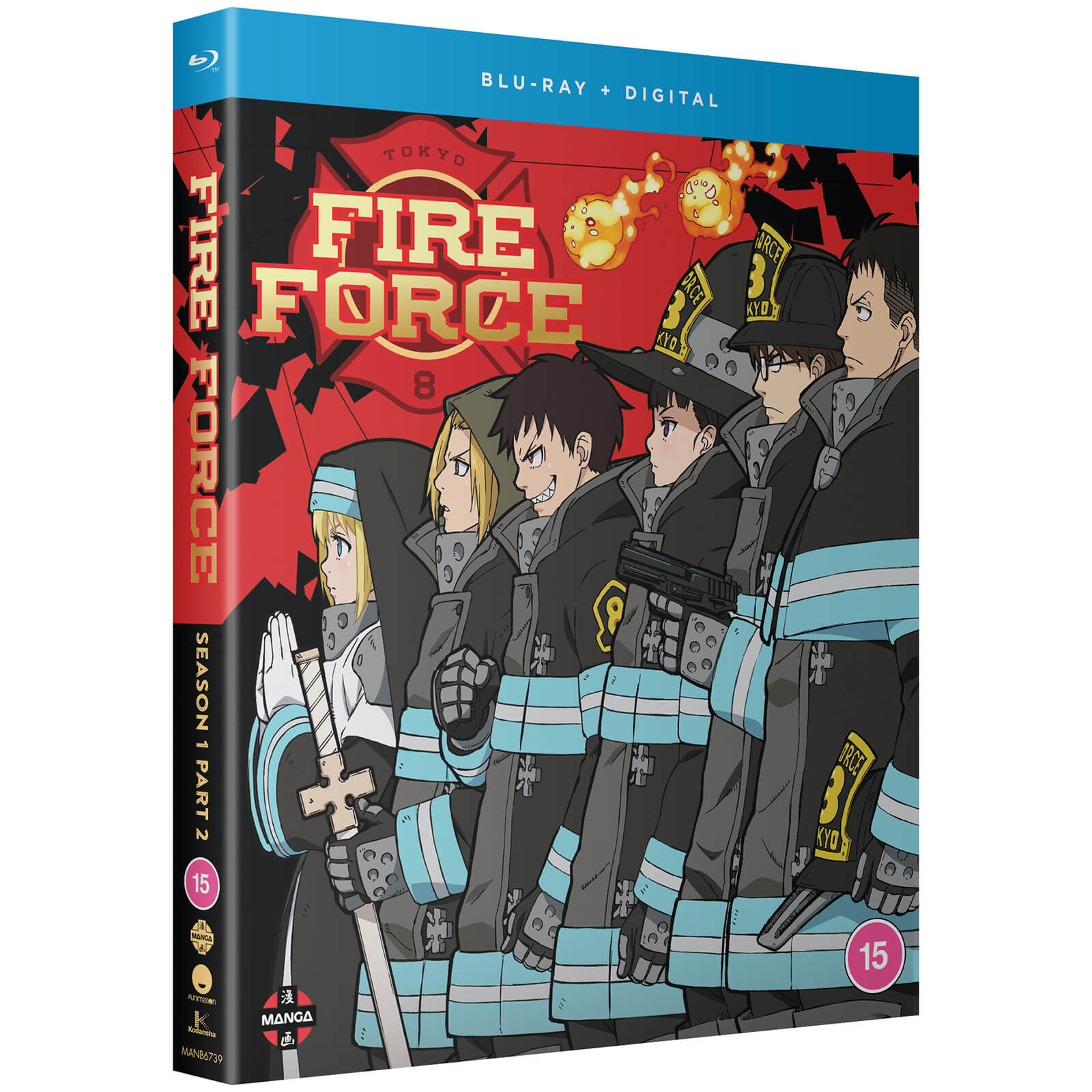 Fire Force Season 1 Part 2 Episodes 13 24