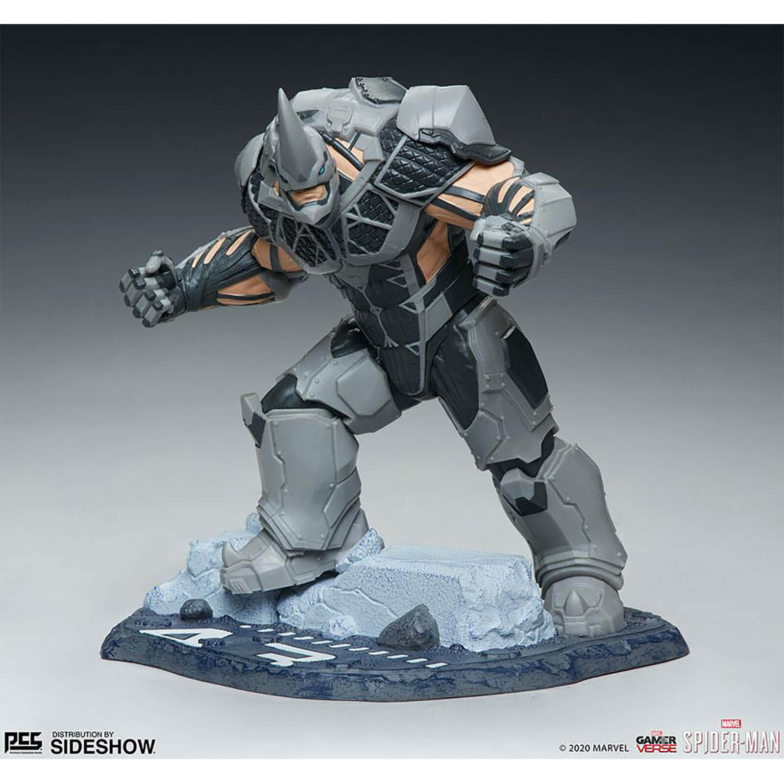 PCS Collectibles Marvel's Spider-Man 1/12 Spider-Man, Rhino and Scorpion 17cm Statue