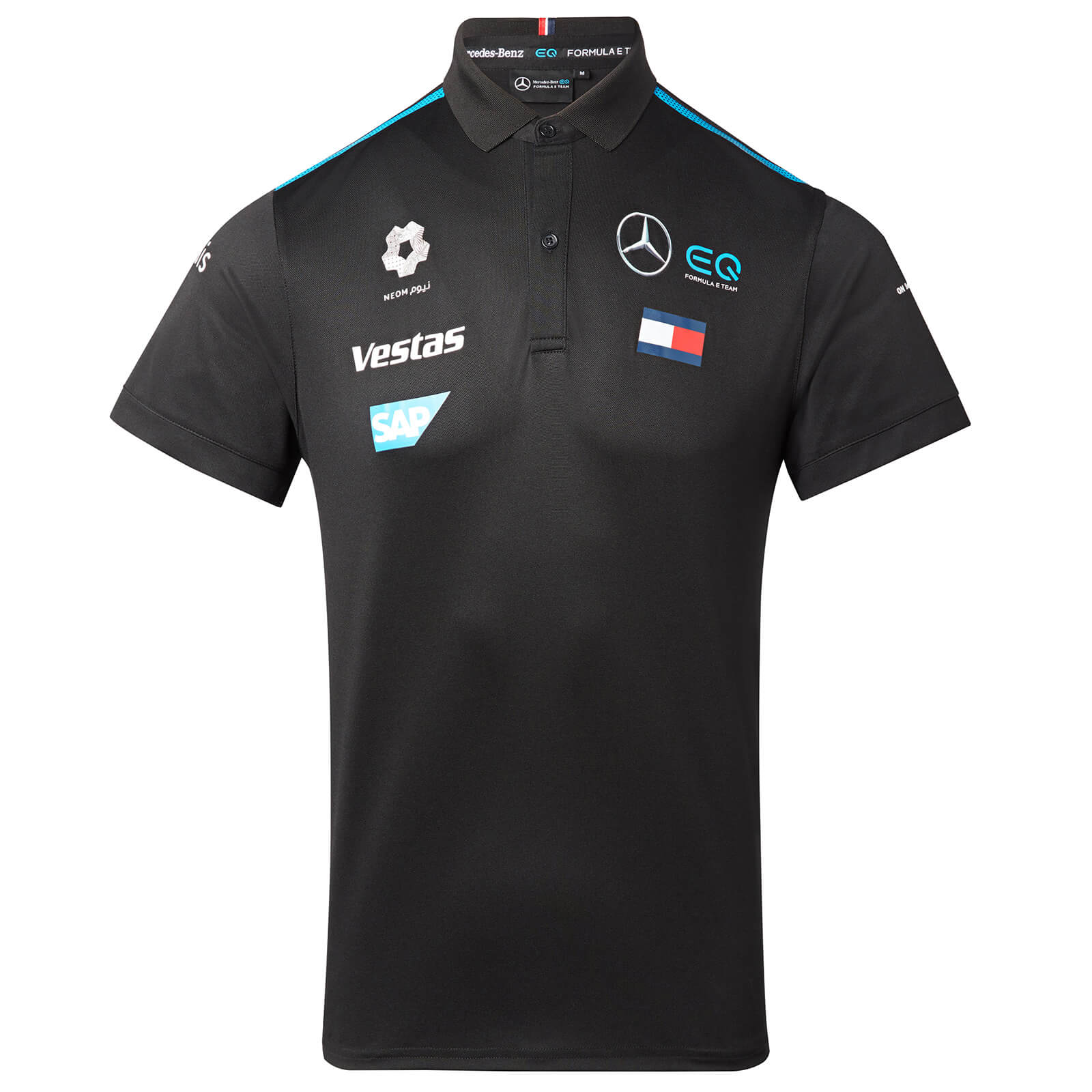 

2021 Men's Black Team Polo Shirt - M