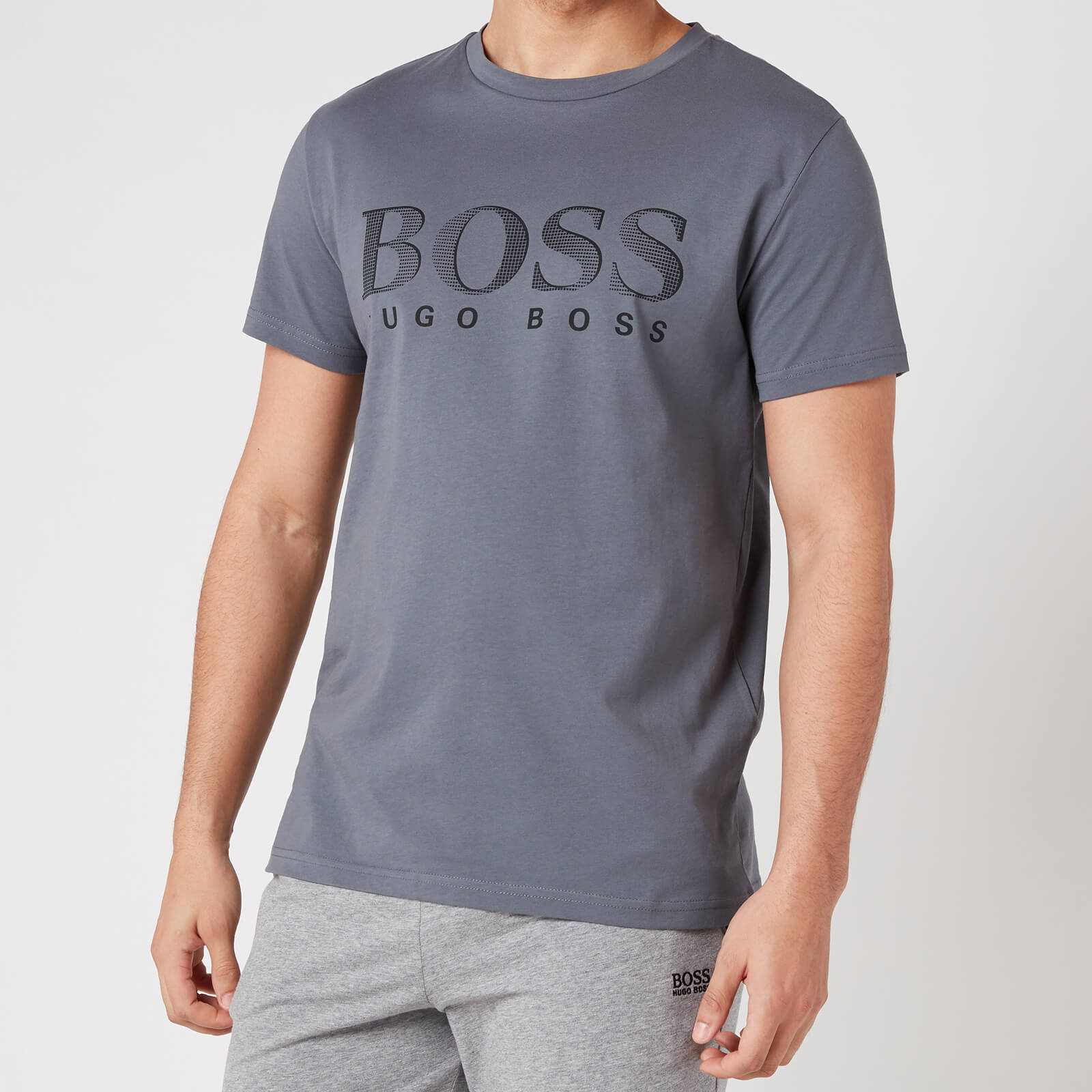BOSS Swimwear Men's Rn T-Shirt - Open Grey - S
