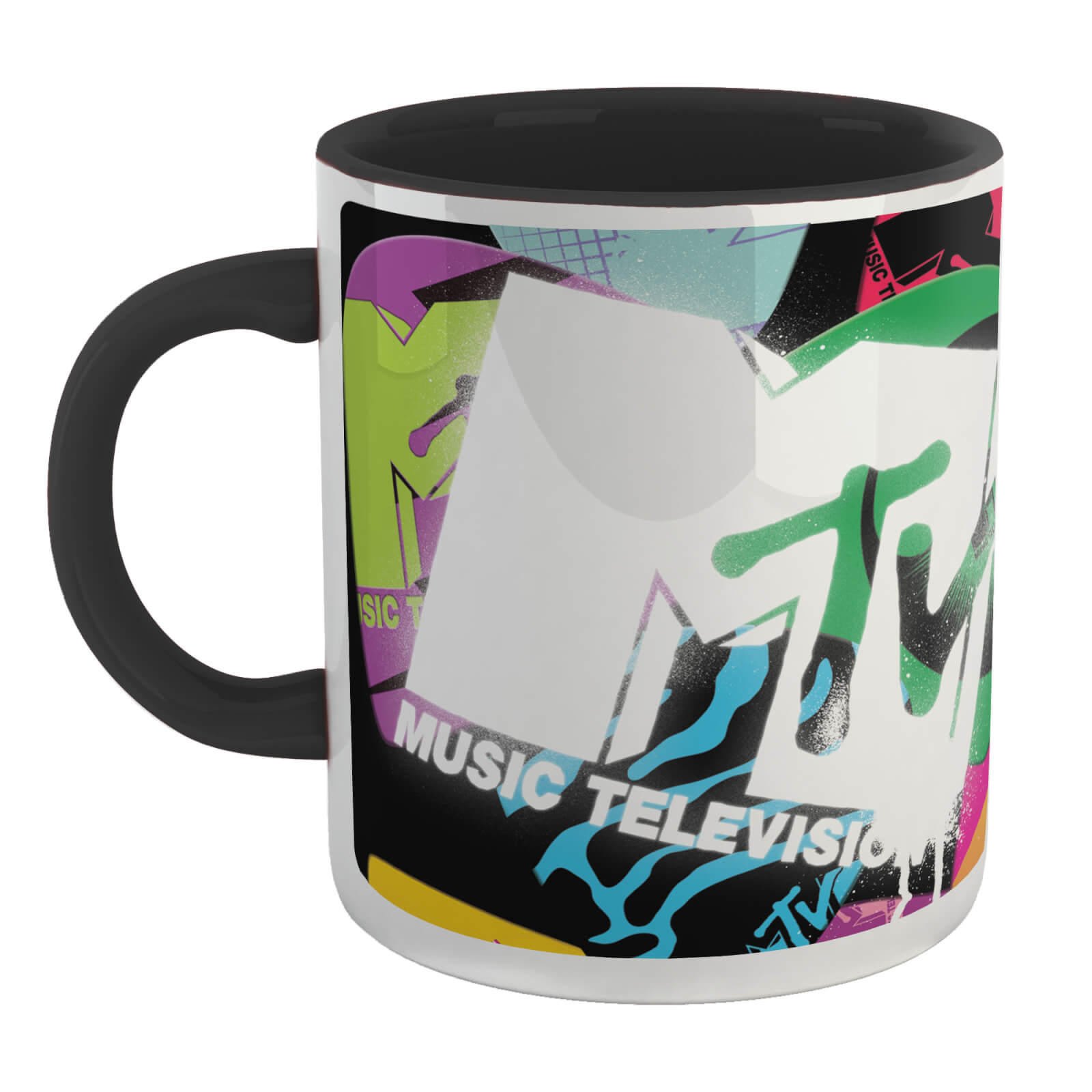 MTV Mug - Blanc/Noir