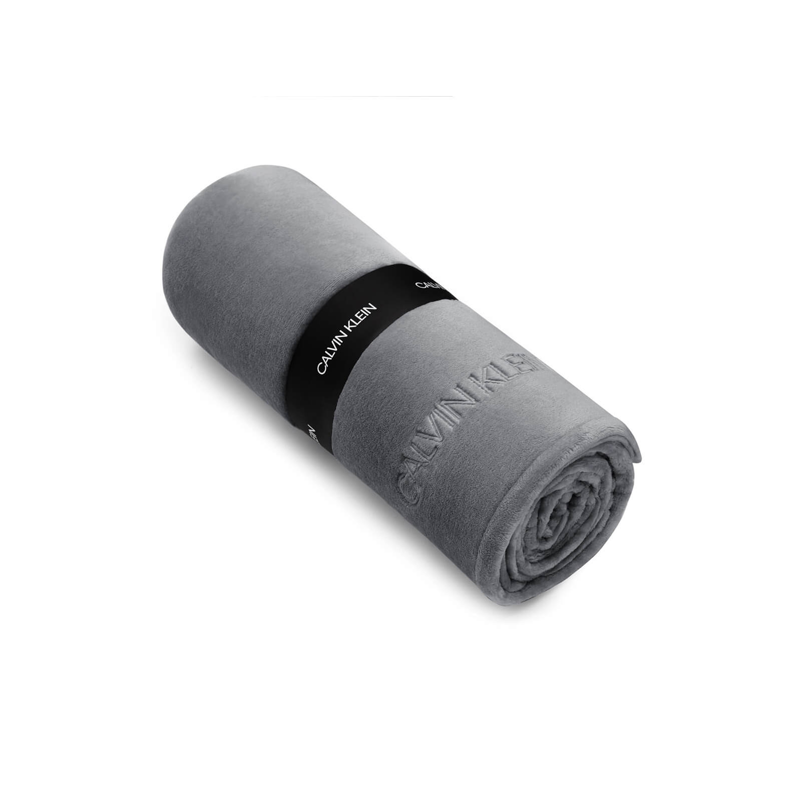 Calvin Klein - Michael Fleece Throw - 127x178cm - Charcoal