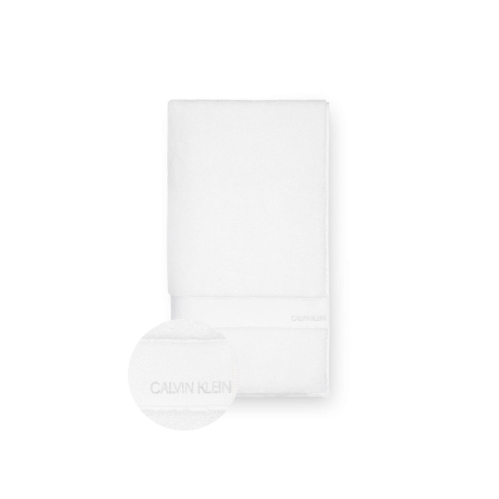 Calvin Klein - Serviette Tracy - Blanc - Serviette de Toilette