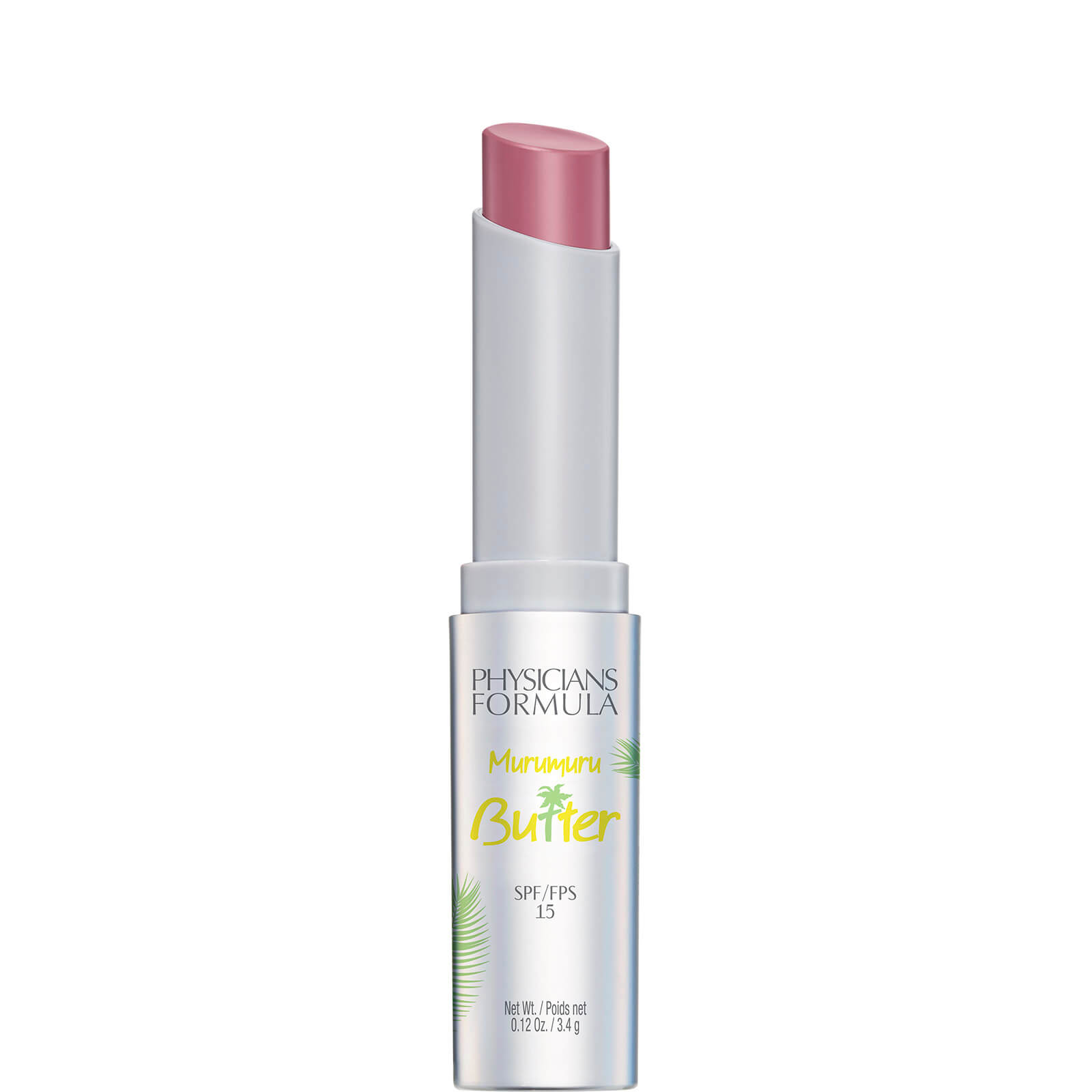 Physicians Formula Murumuru Butter Lip Cream SPF15 3.4g (Various Shades) - #A56E87 ||Mauvin to Brazil