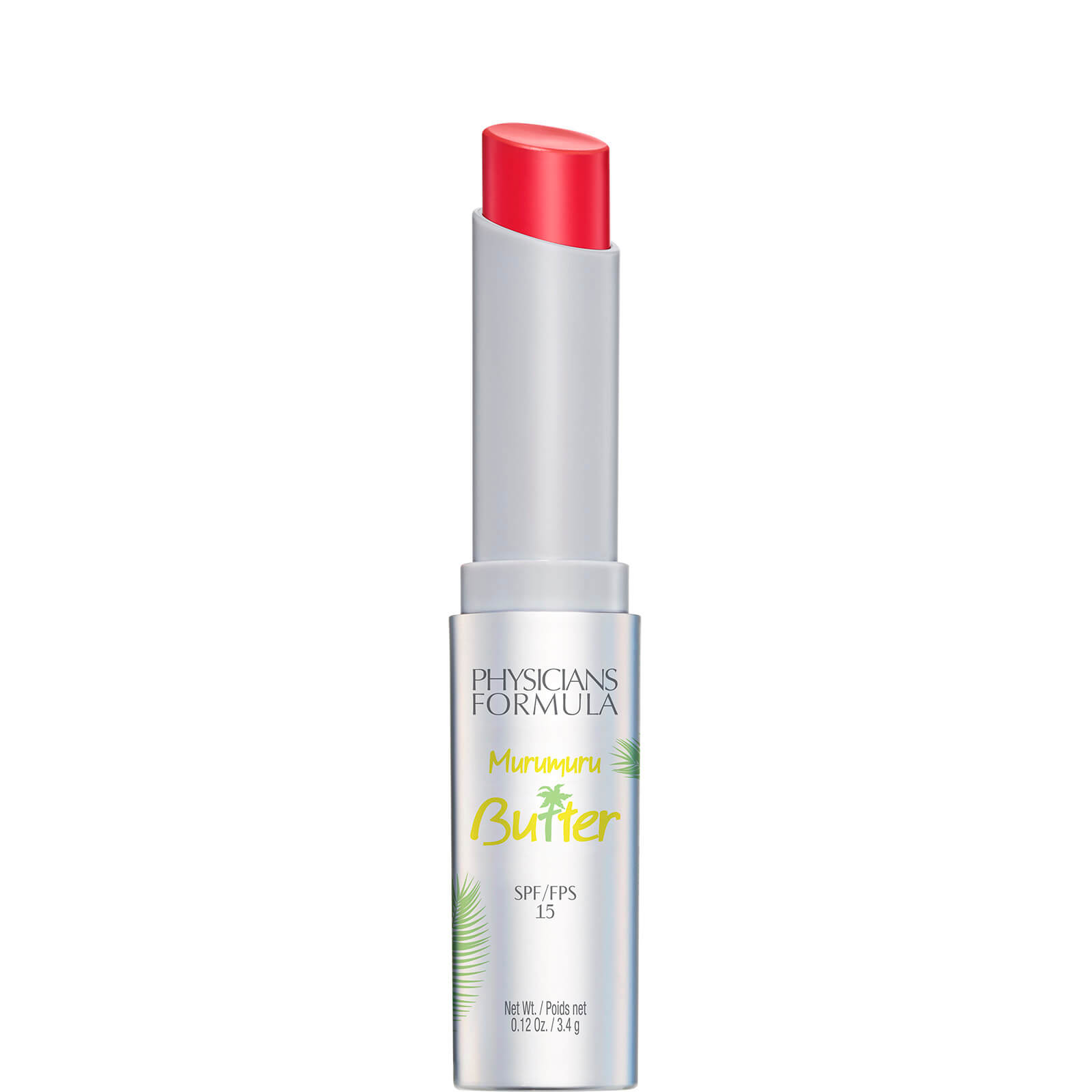 Physicians Formula Murumuru Butter Lip Cream SPF15 3.4g (Various Shades) - Samba Red