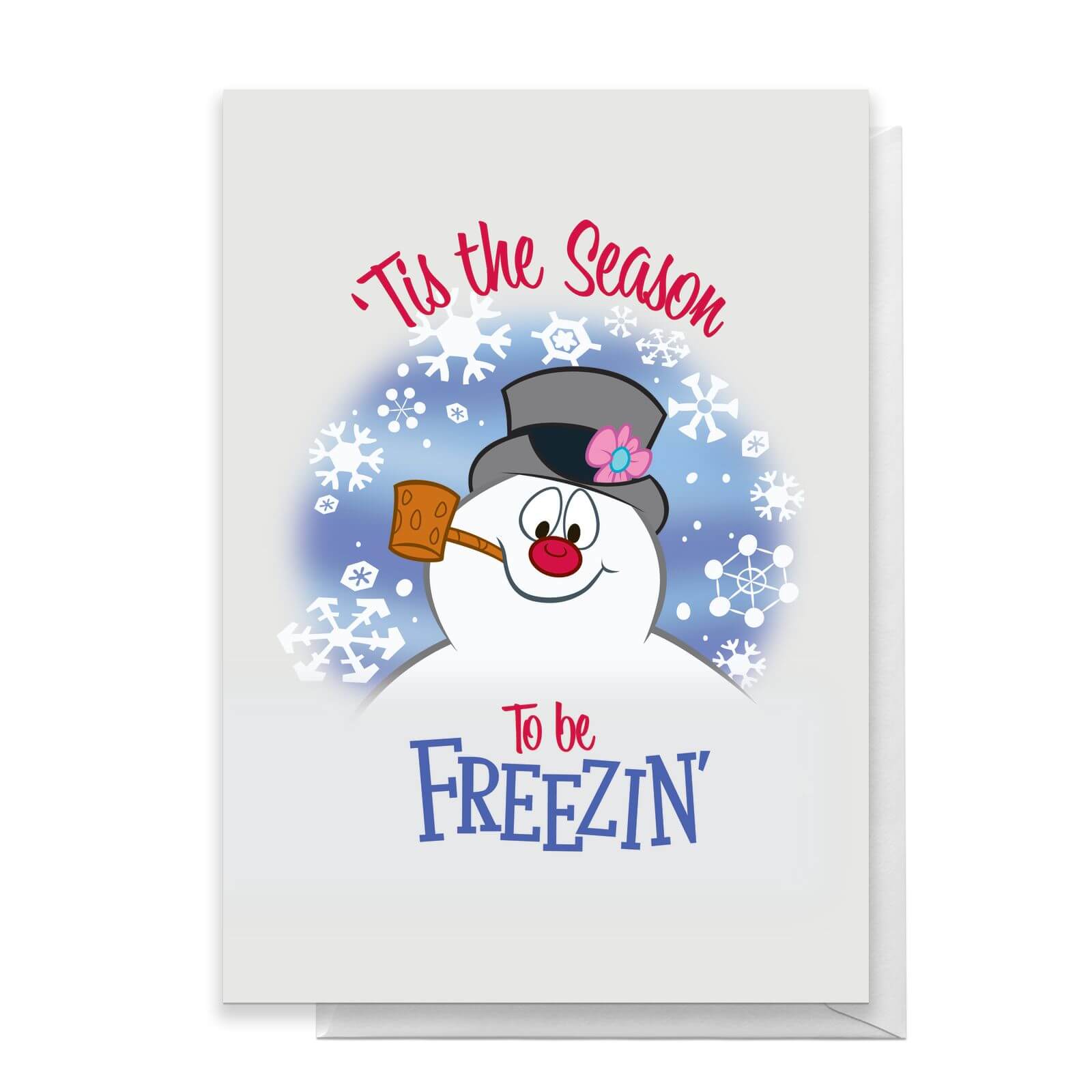 Tis The Season To Be Freezin Greetings Card   Standard Card
