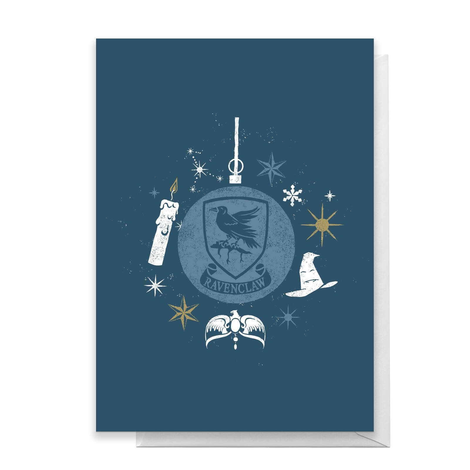 

Harry Potter Ravenclaw Christmas Greetings Card - Standard Card