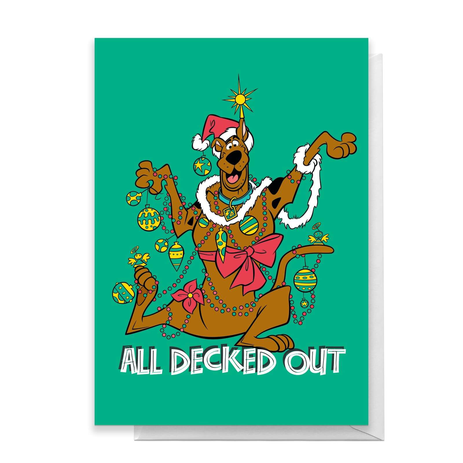 Scooby Doo All Decked Out Greetings Card   Standard Card