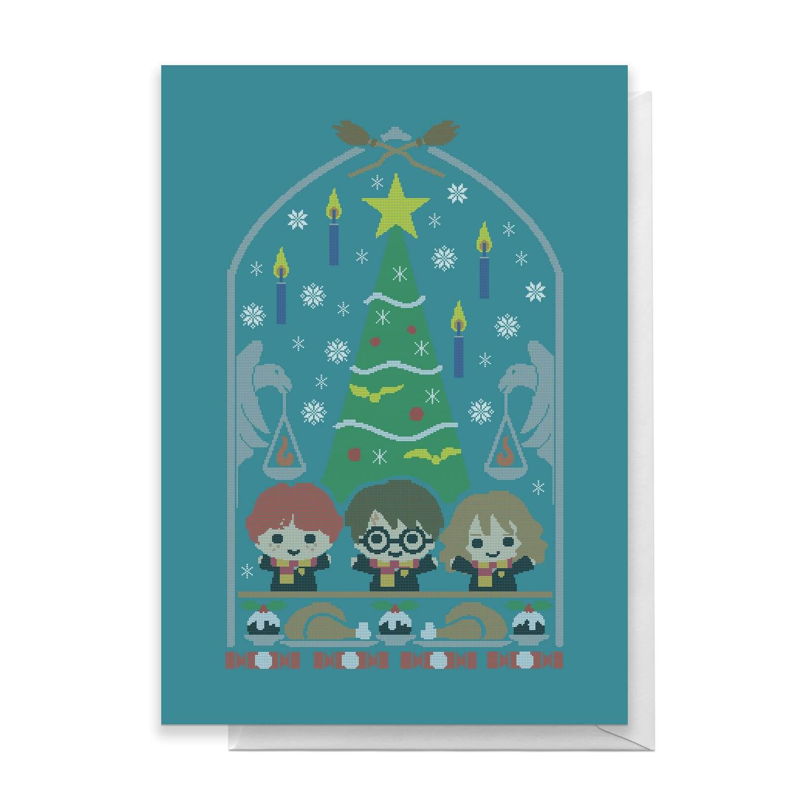 Harry Potter Trio Greetings Card - Standard Card