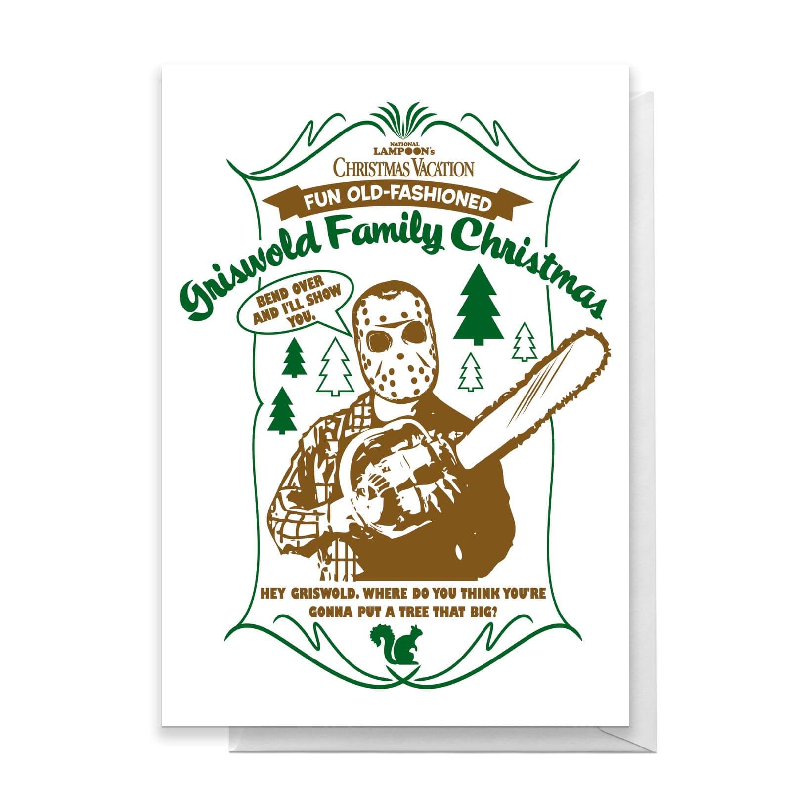 National Lampoon Griswold Family Christmas Greetings Card - Standard Card