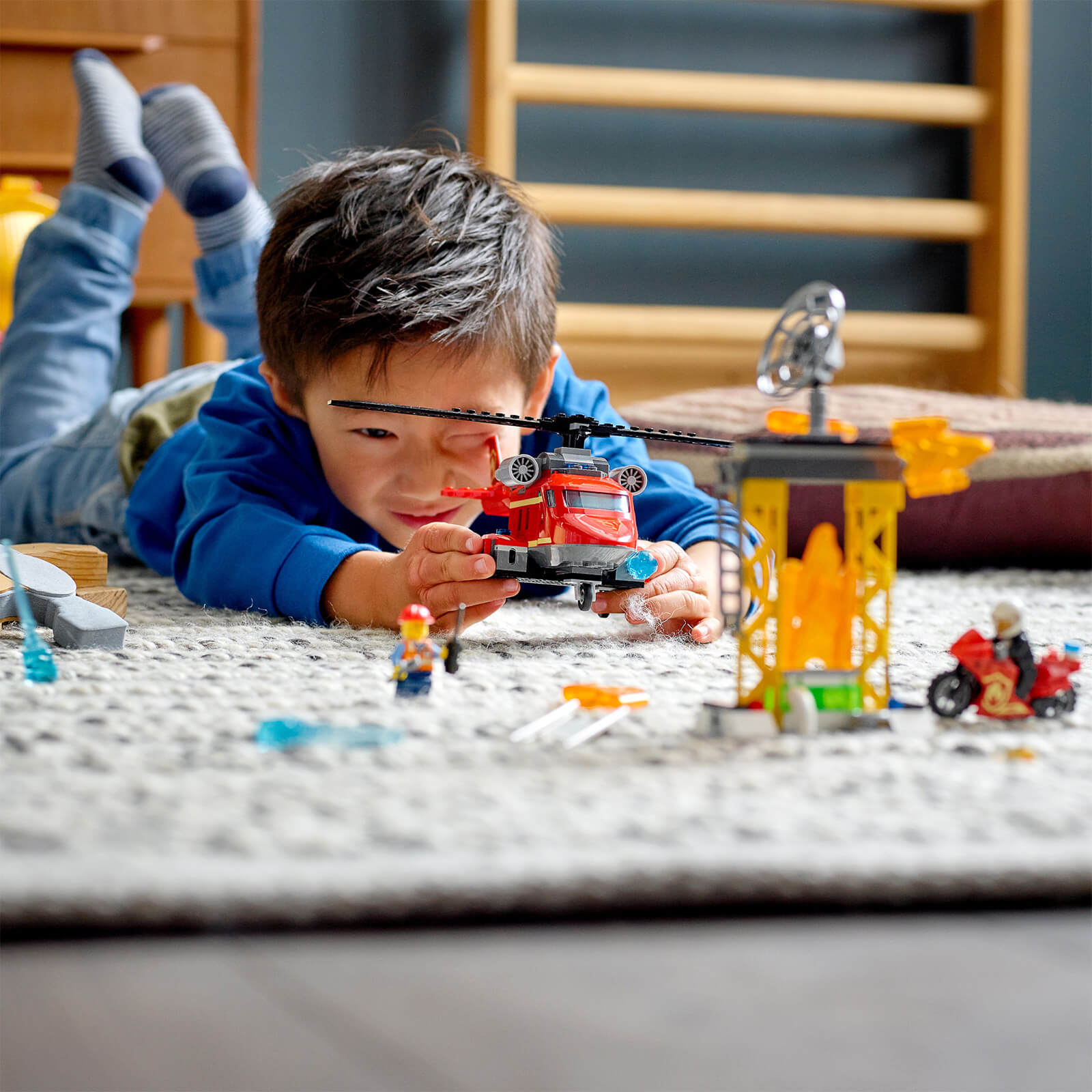 Lego 60281 Fire Rescue Helicopter