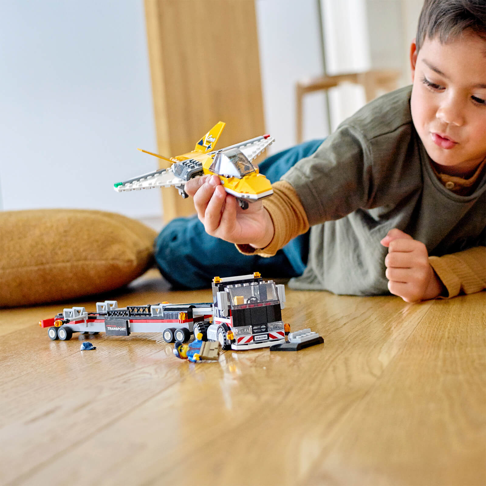 LEGO Flugshow-Jet-Transporter