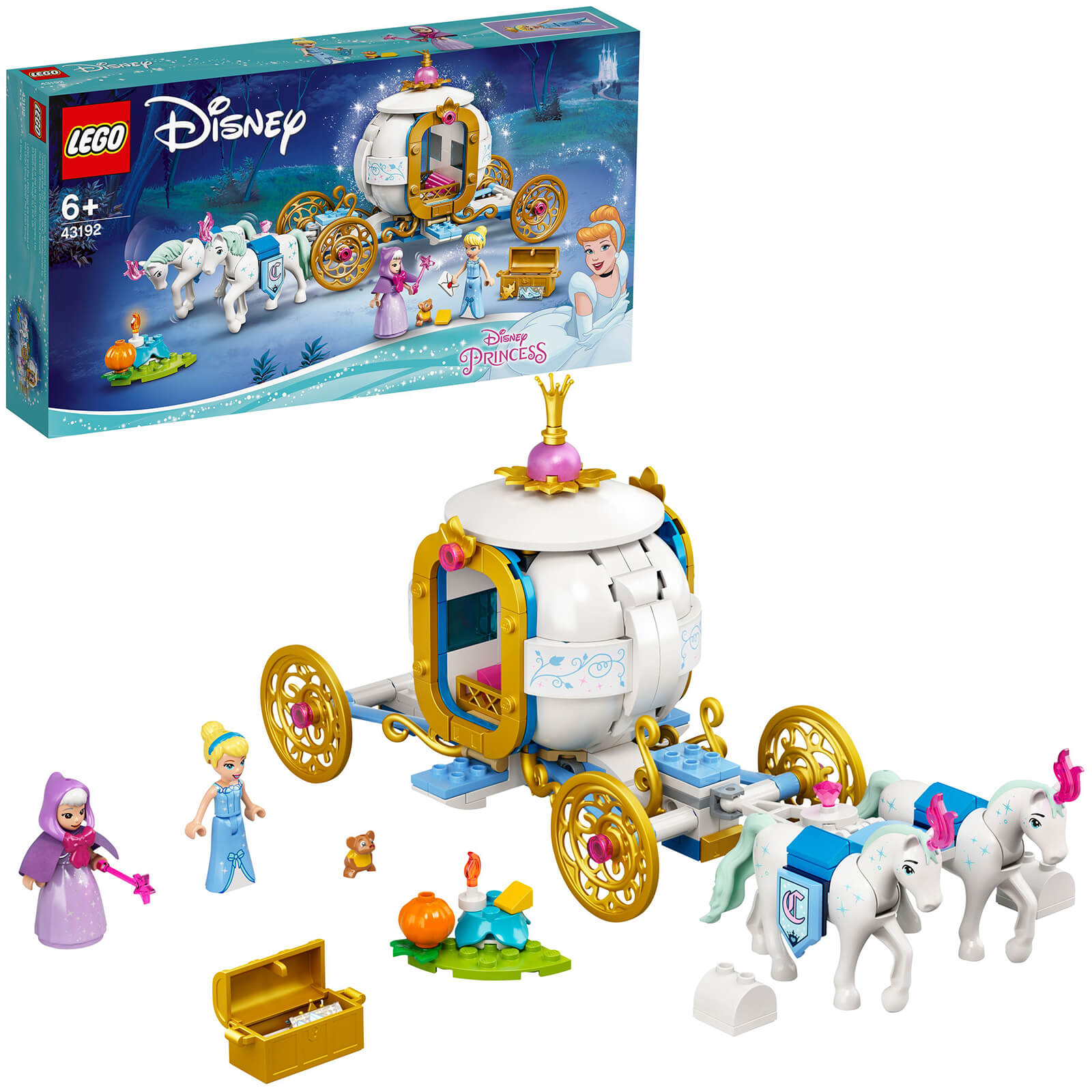 LEGO Disney Princess: Cinderella's Royal Carriage (43192)