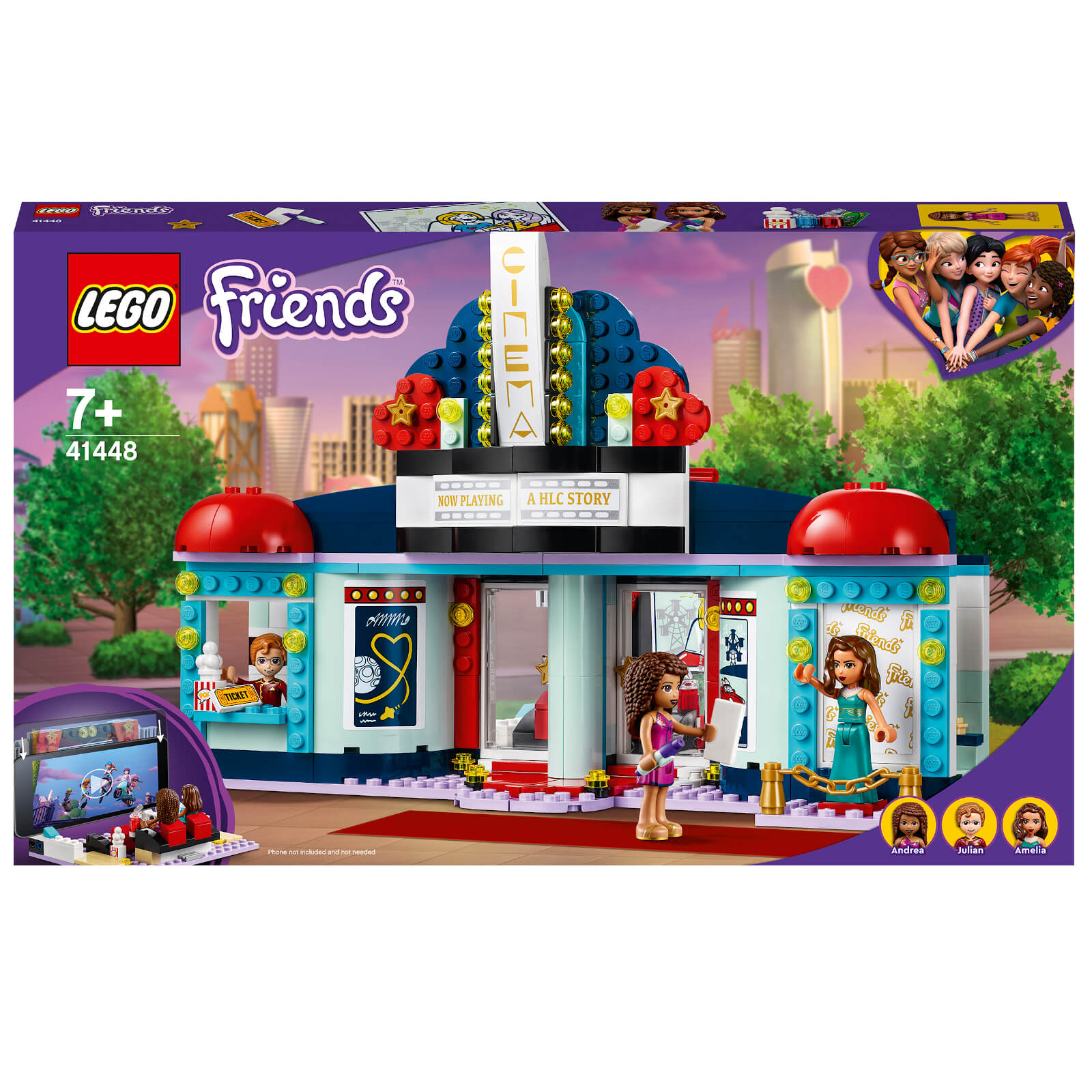 LEGO Friends: Heartlake City: Movie Theater Cinema Set (41448)
