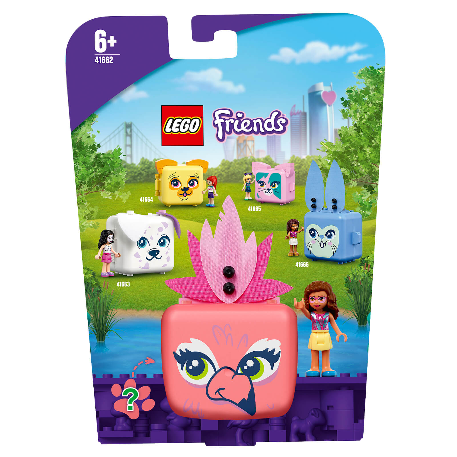 LEGO Friends: Olivia’s Flamingo Cube Set Series 4 (41662)