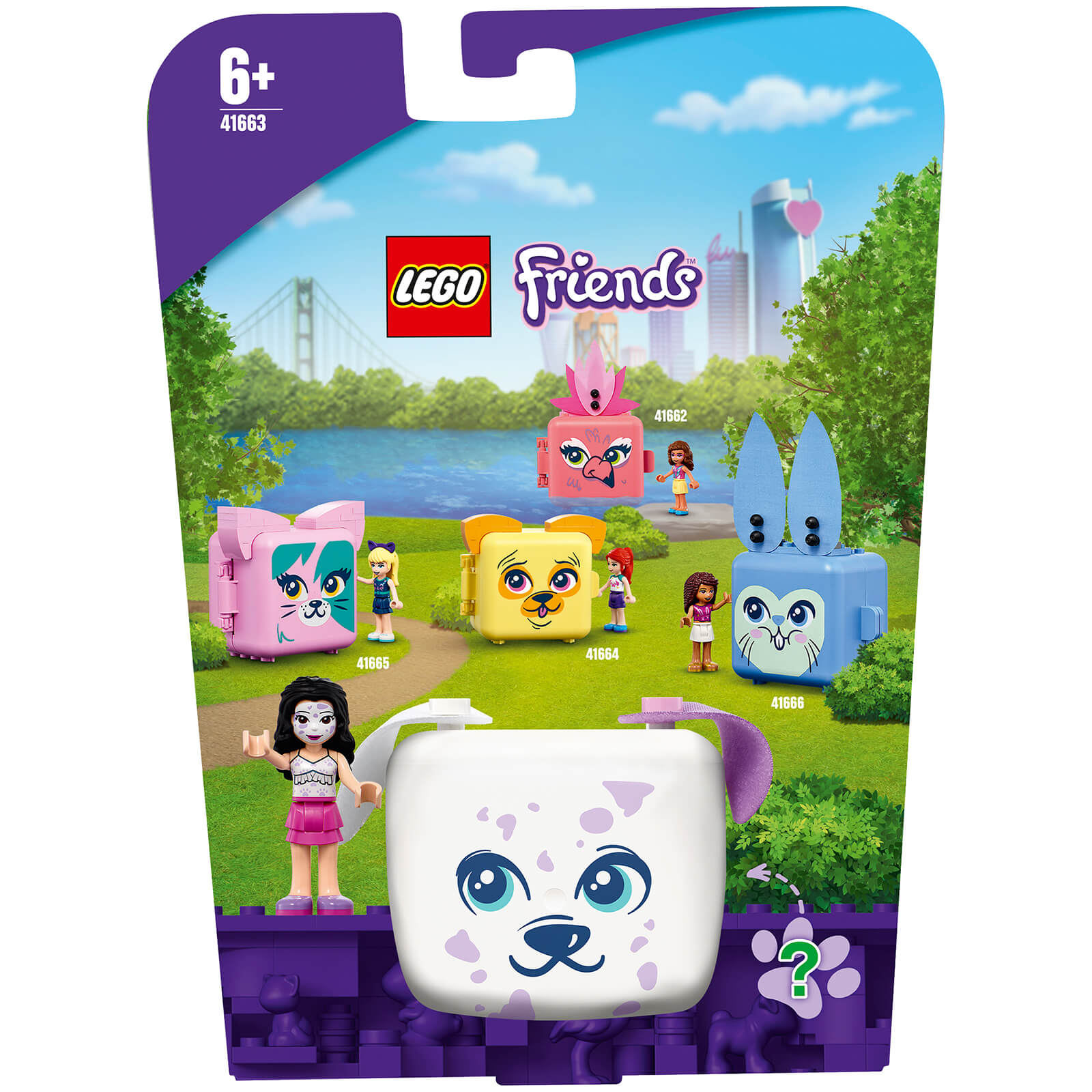 LEGO Friends: Emmas Dalmatian Cube Playset Series 4 (41663)