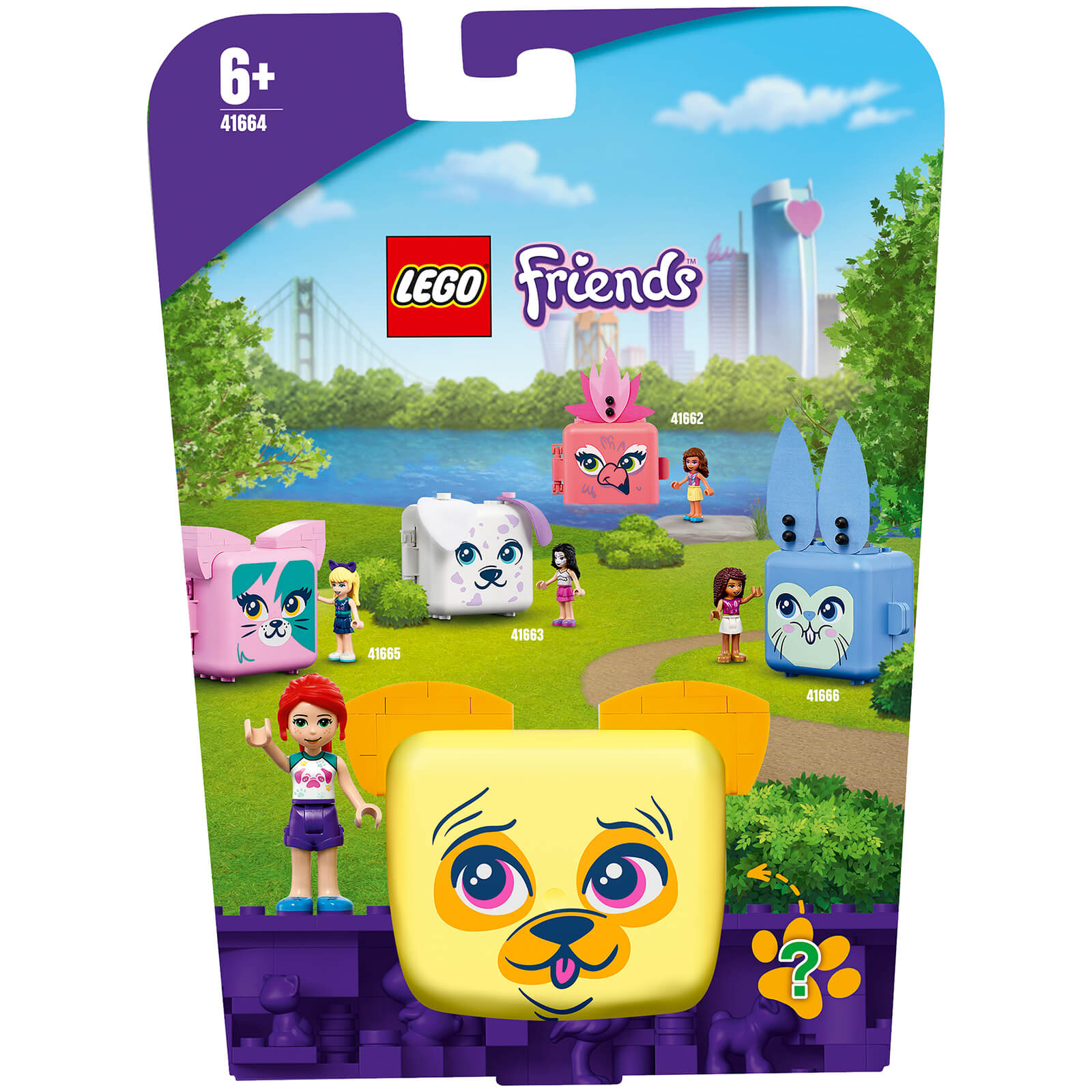 LEGO Friends: Mia's Pug Cube Playset Series 4 (41664)