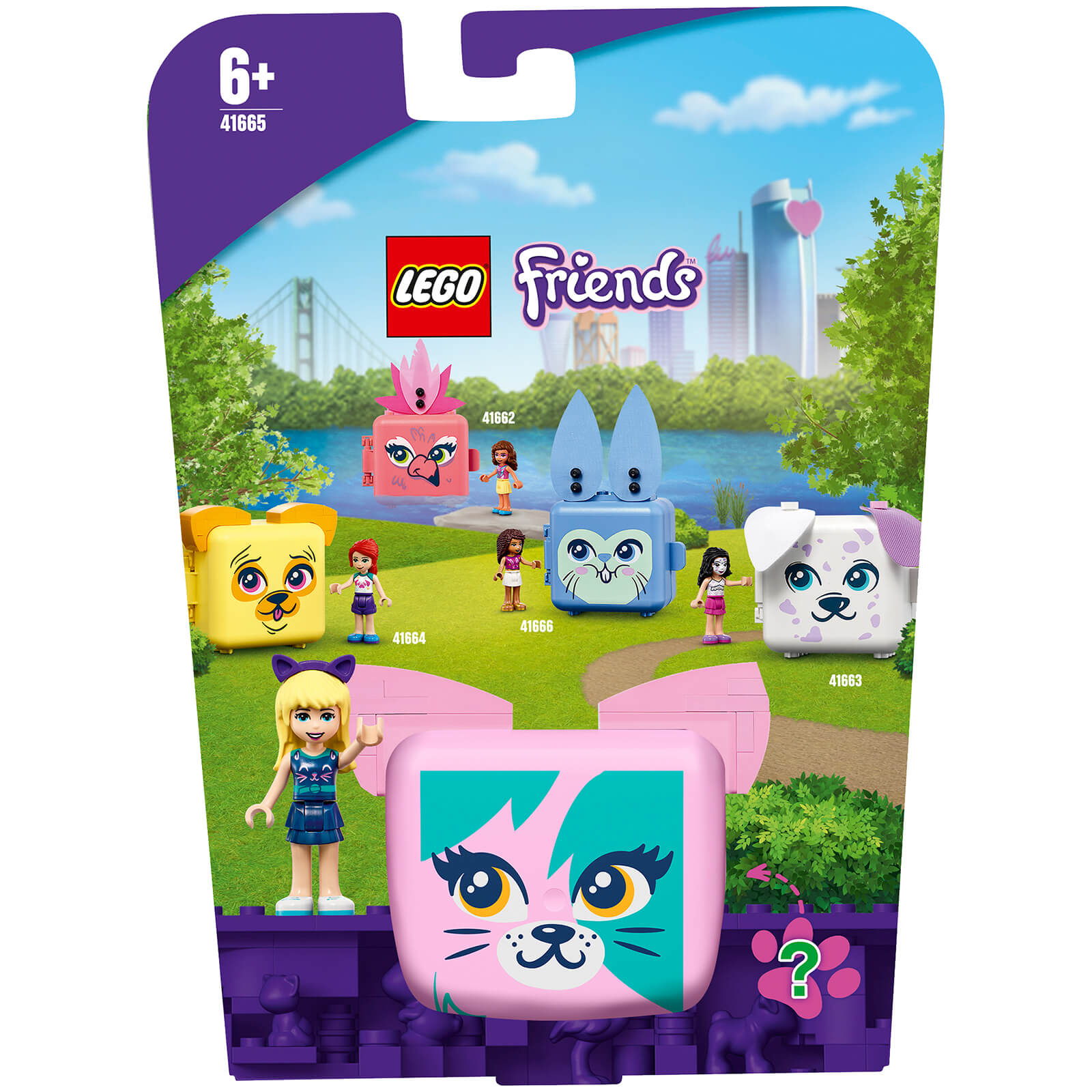LEGO Friends: Stephanie's Cat Cube Playset (41665)