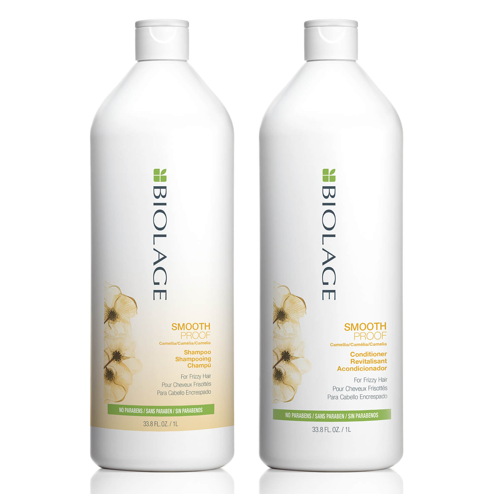 Biolage SmoothProof Shampoo and Conditioner Duo Set for Frizzy Hair 1000ml