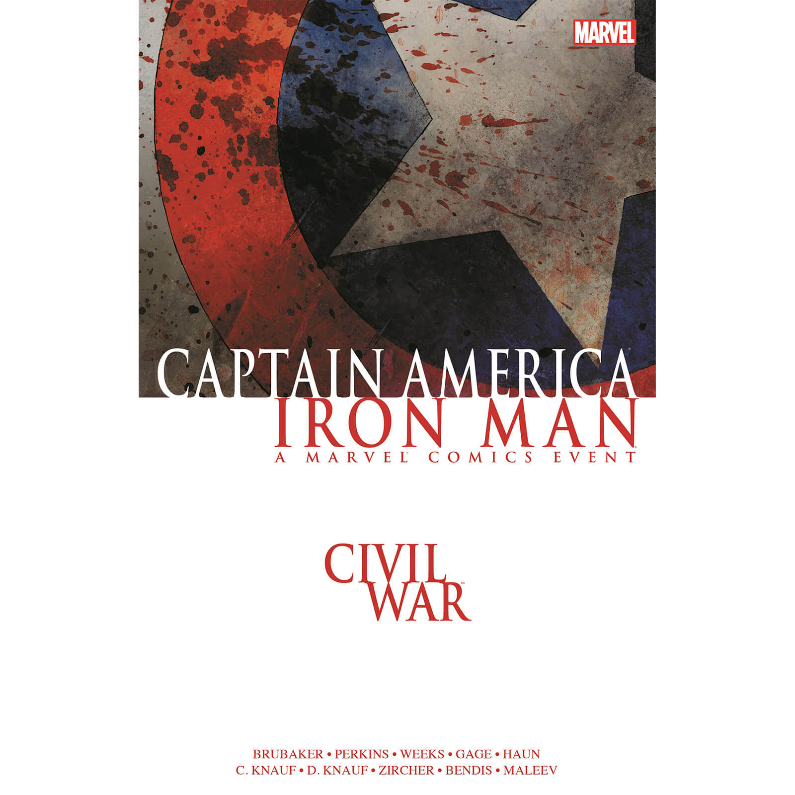 

Marvel Civil War : Captain America/Iron Man Roman graphique Broché