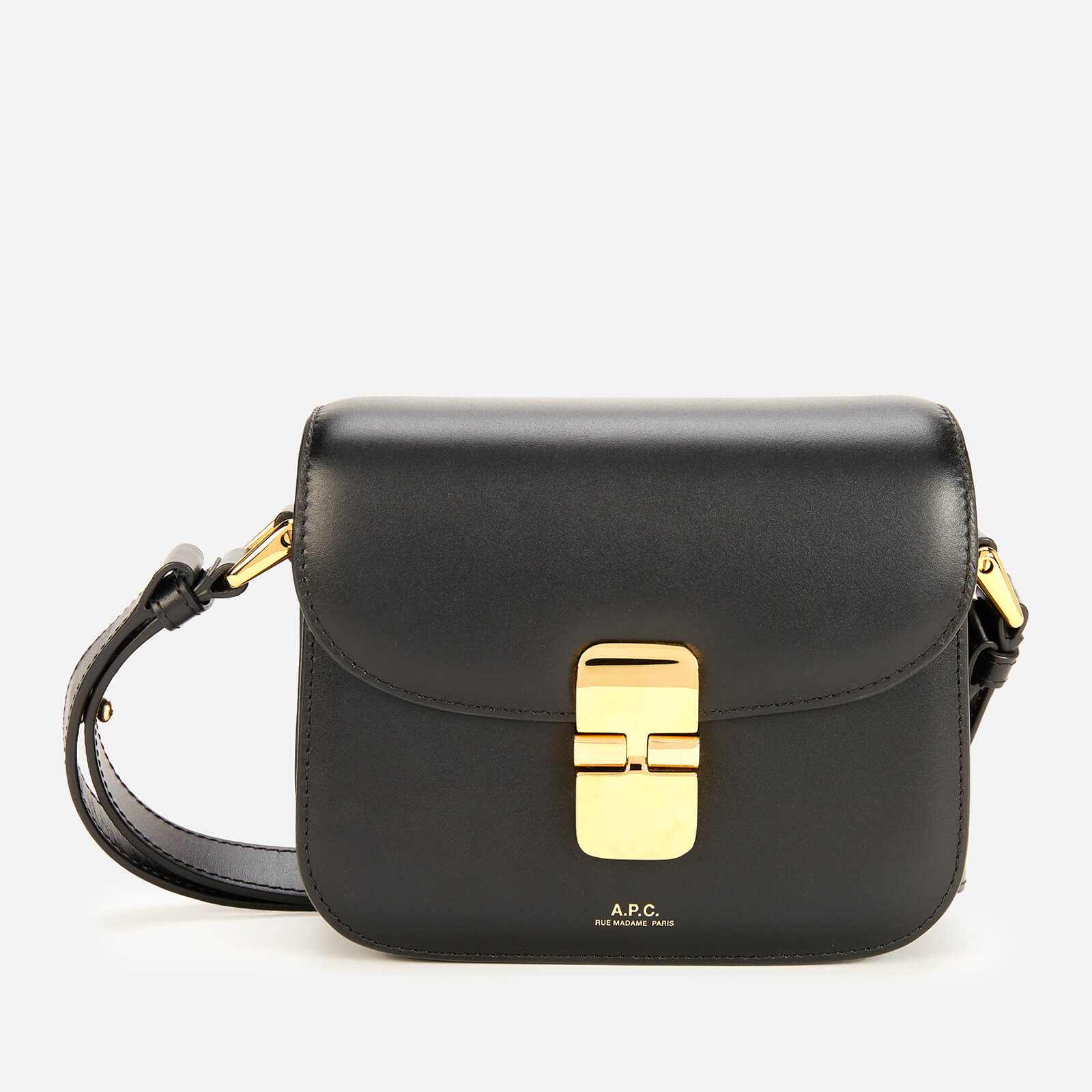 A.P.C. Women's Mini Grace Shoulder Bag - Black