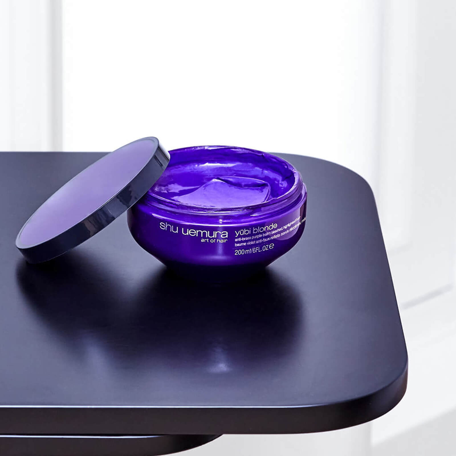 Thumbnail - Shu Uemura Art of Hair Yubi Blonde Anti-Brass Purple Balm for Bleached, Highlighted Blonde Hair 200ml