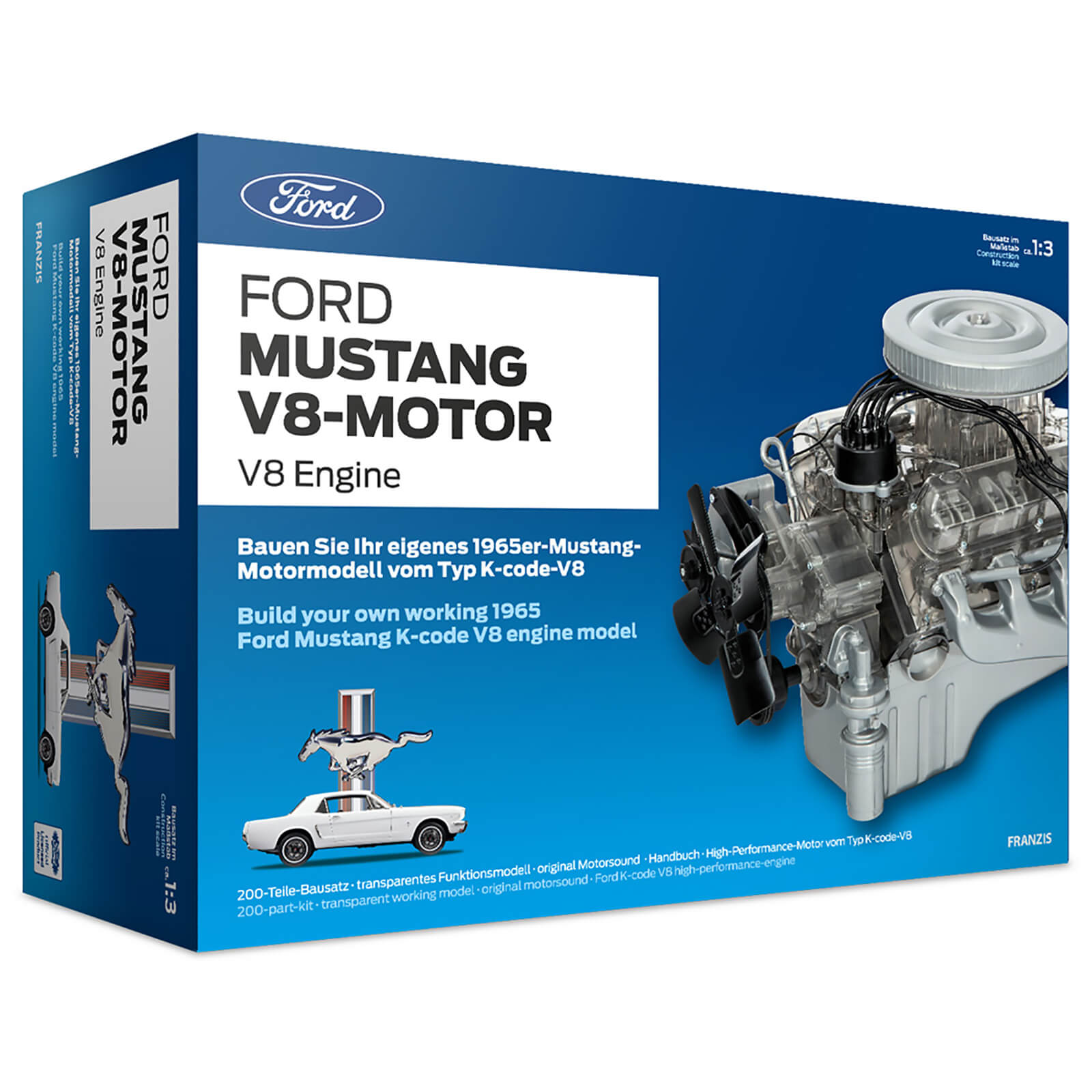 Franzis Official Ford Mustang V8 Engine