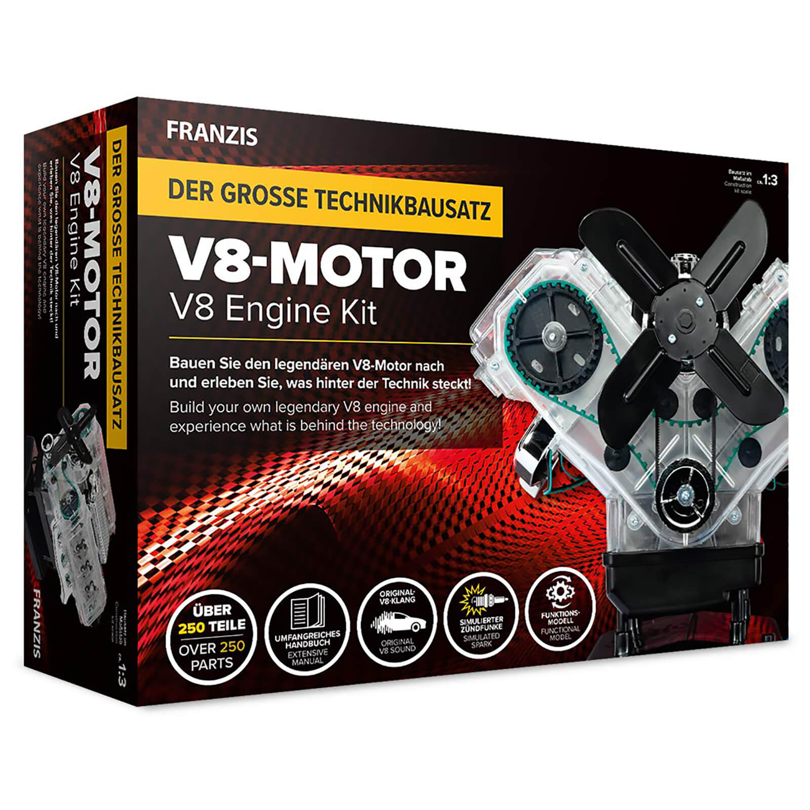 Franzis Kit moteur V8