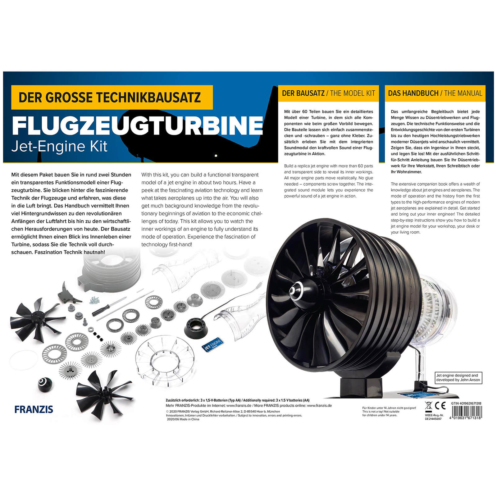 Franzis Jet Engine Kit