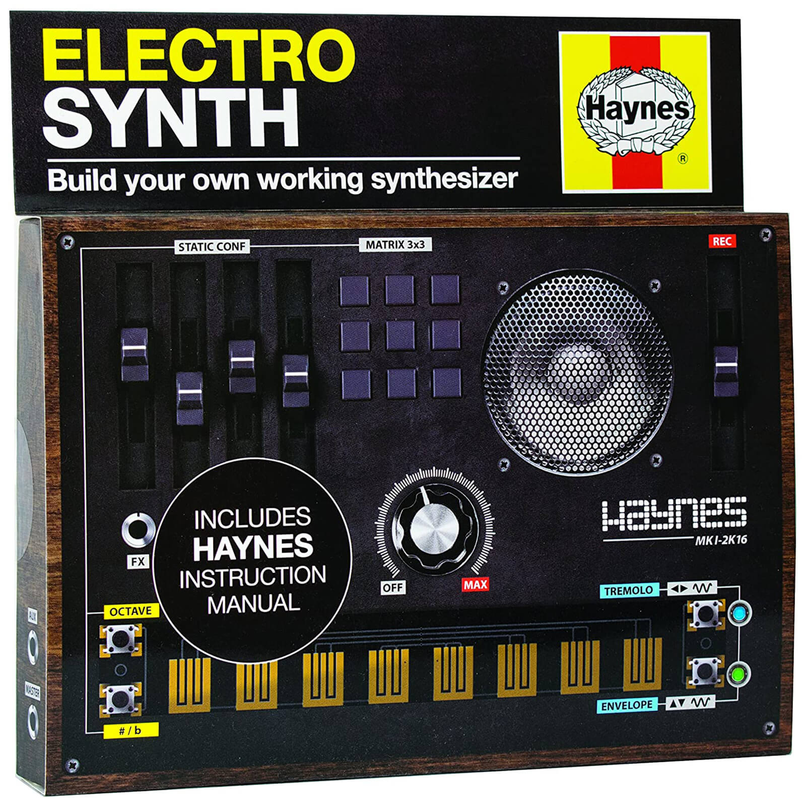 Franzis Haynes Build Your Own Electro Synth Kit