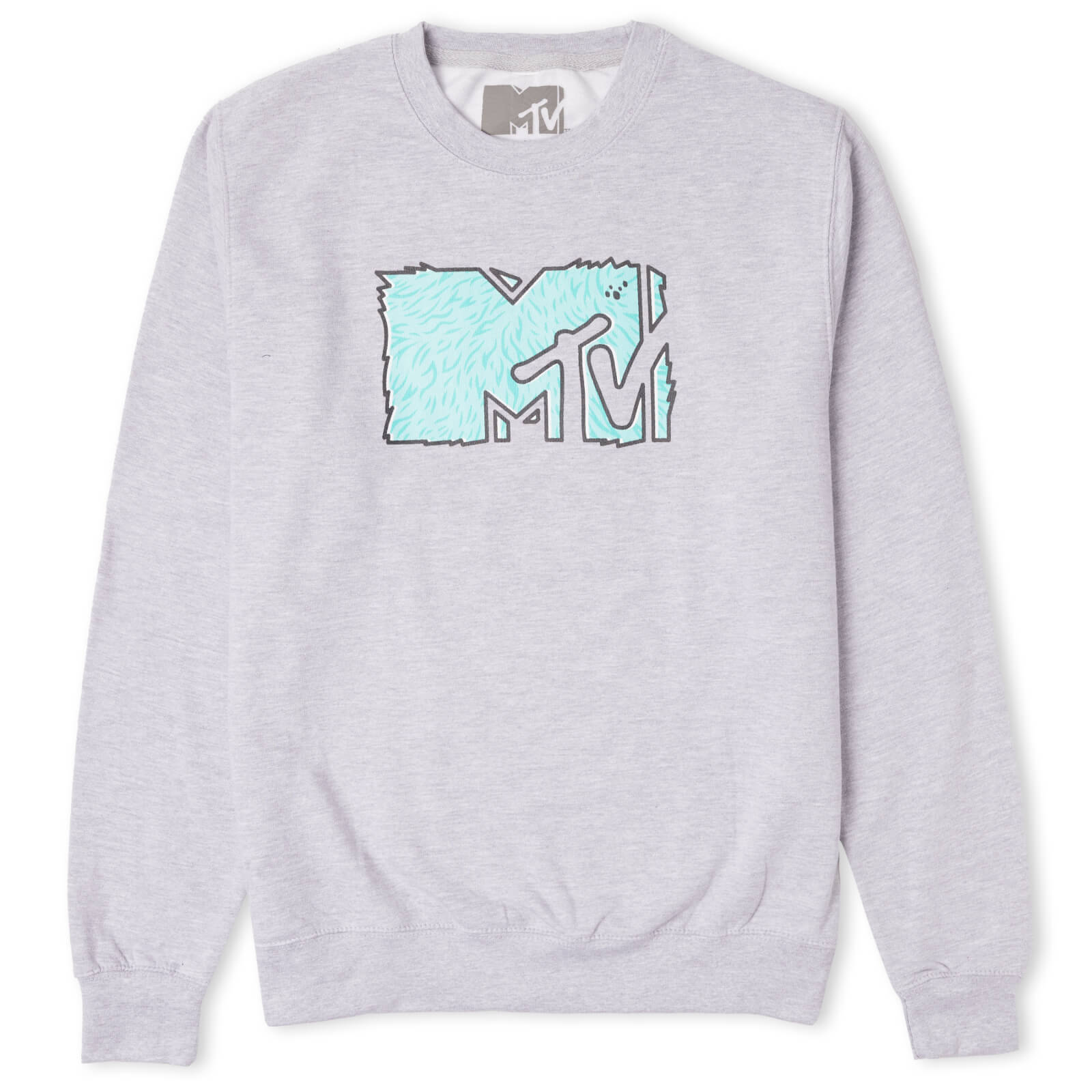 MTV Logo Sweatshirt - Grey - S - Grey