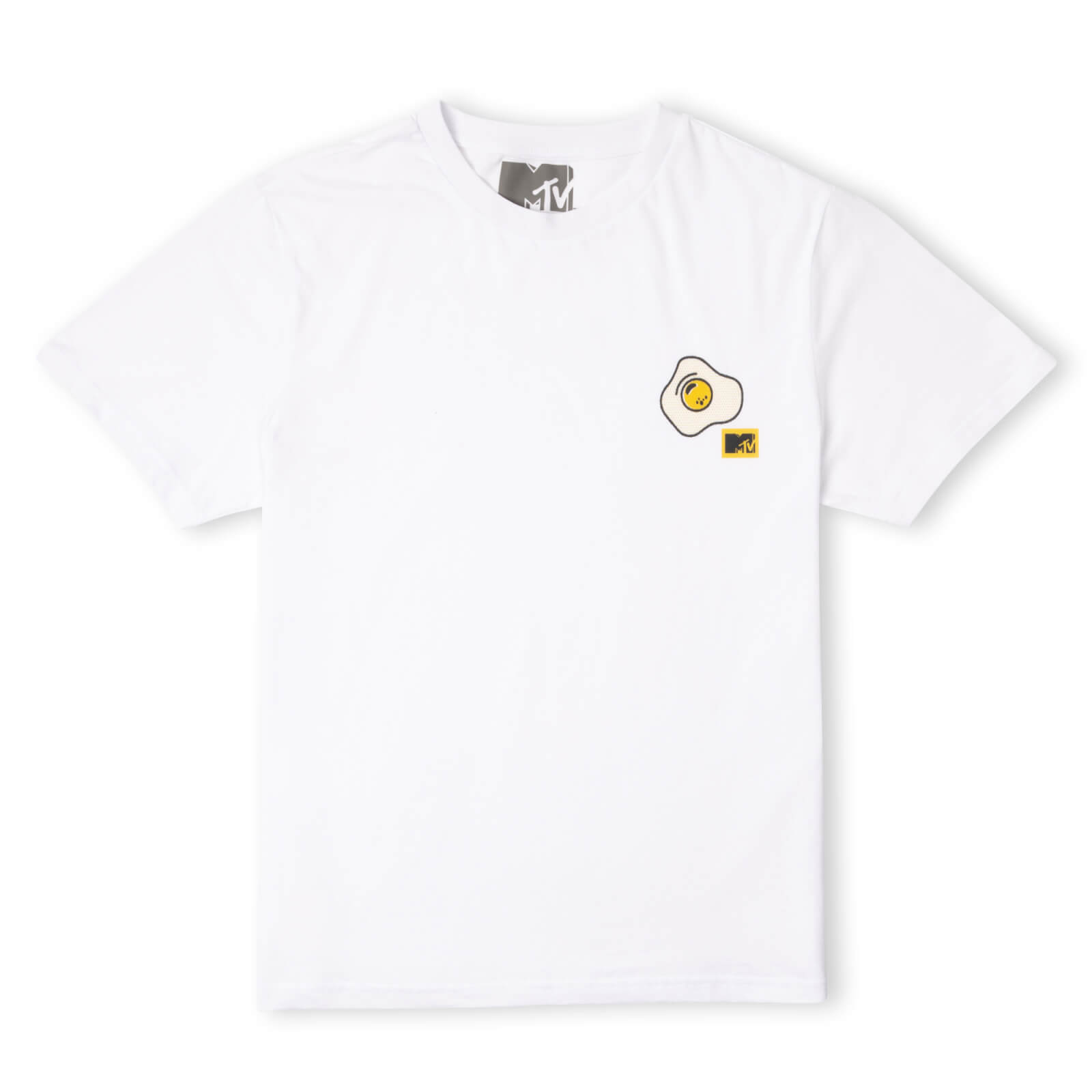 MTV Fried Egg Women's T-Shirt - White - XS - White