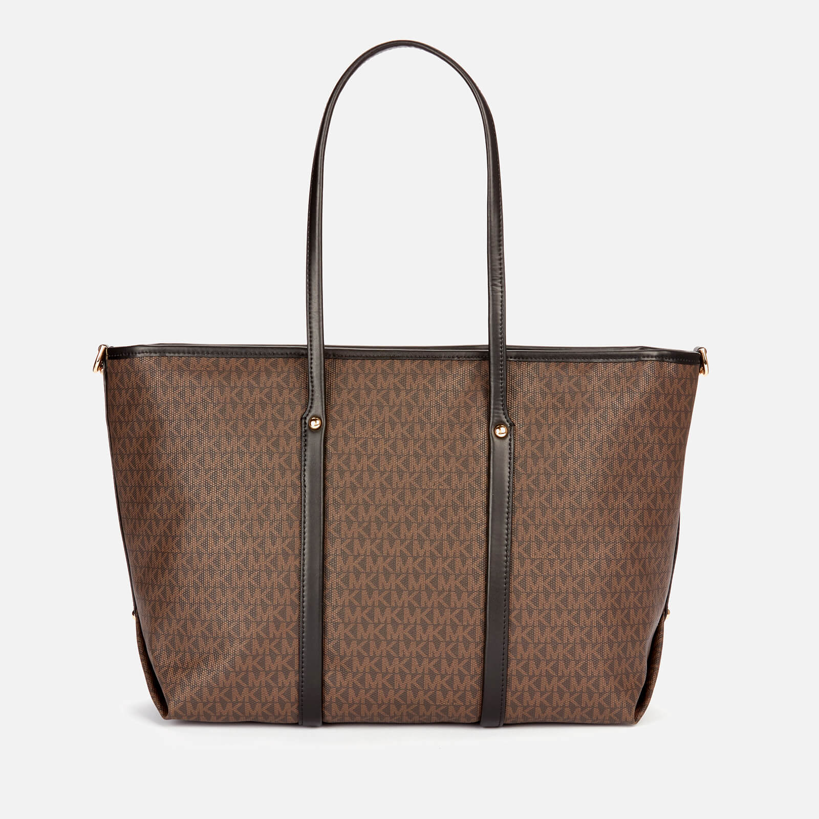 Michael Michael Kors Women's Beck Large Tote Bag - Brown/Black