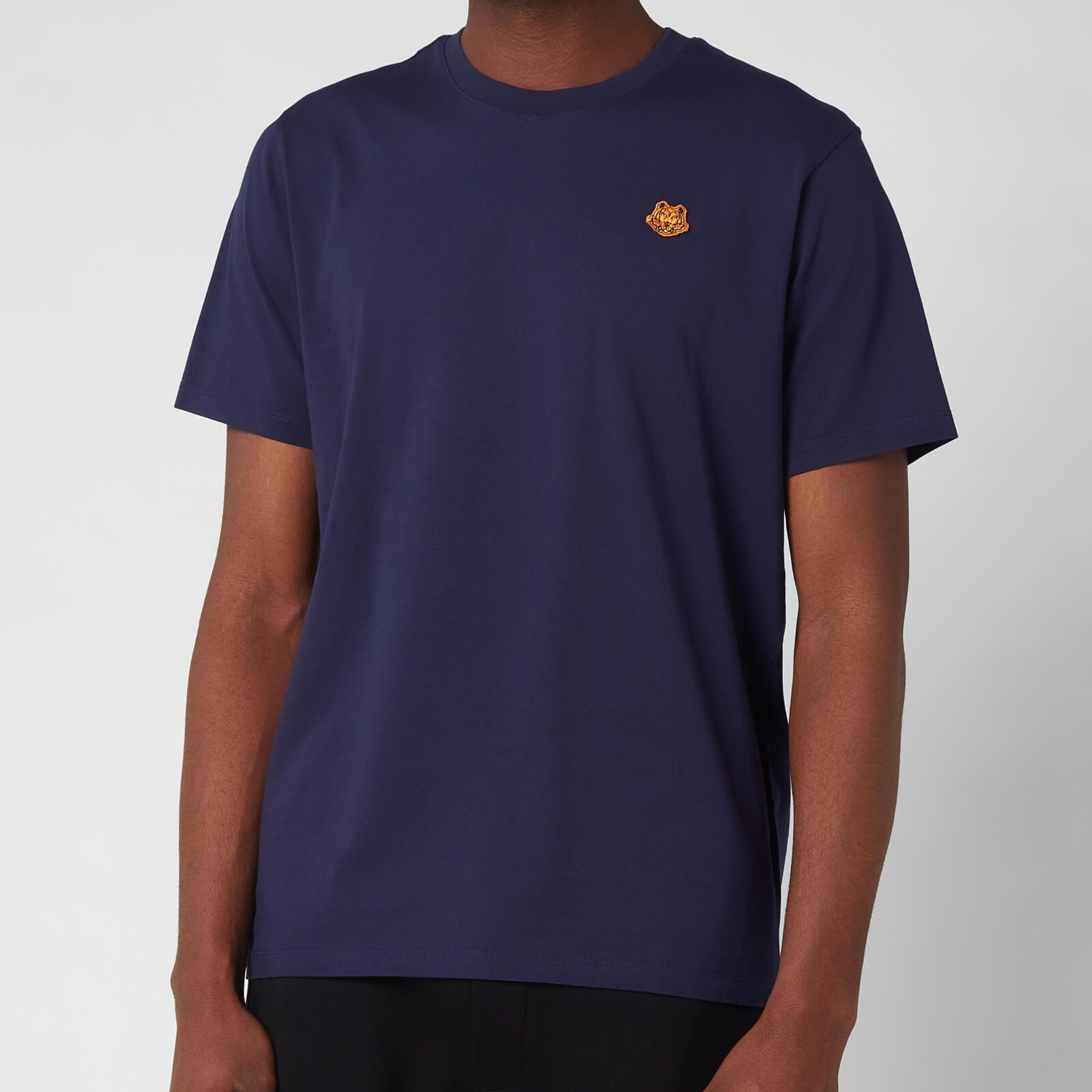 KENZO Men's Tiger Crest Classic T-Shirt - Navy Blue - L