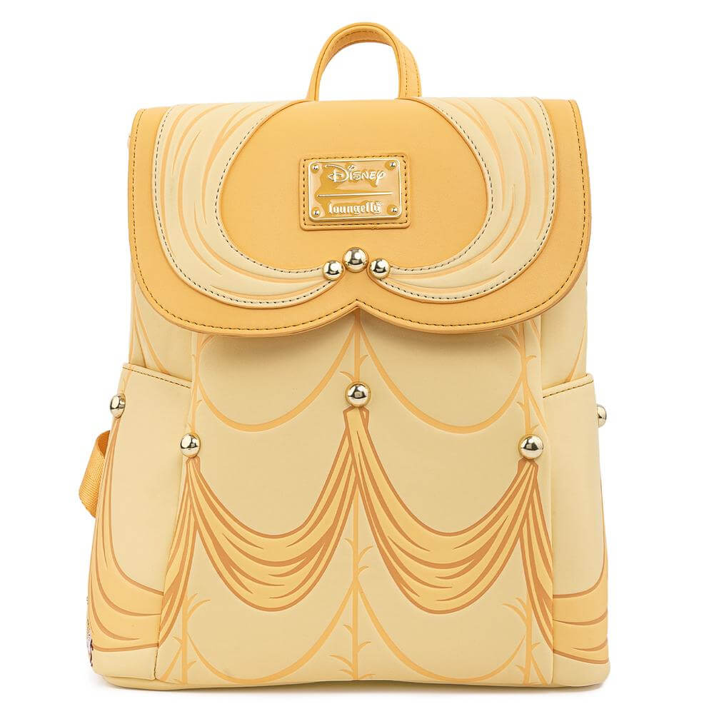 Image of Loungefly Disney Beauty and The Beast Belle Cosplay Mini Backpack