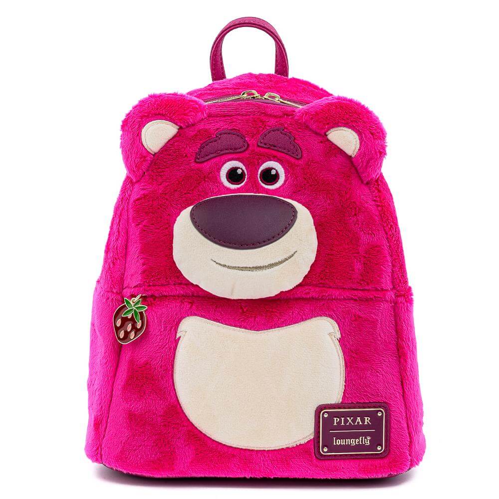 Loungefly Pixar Lotso Cosplay Sherpa Mini Backpack