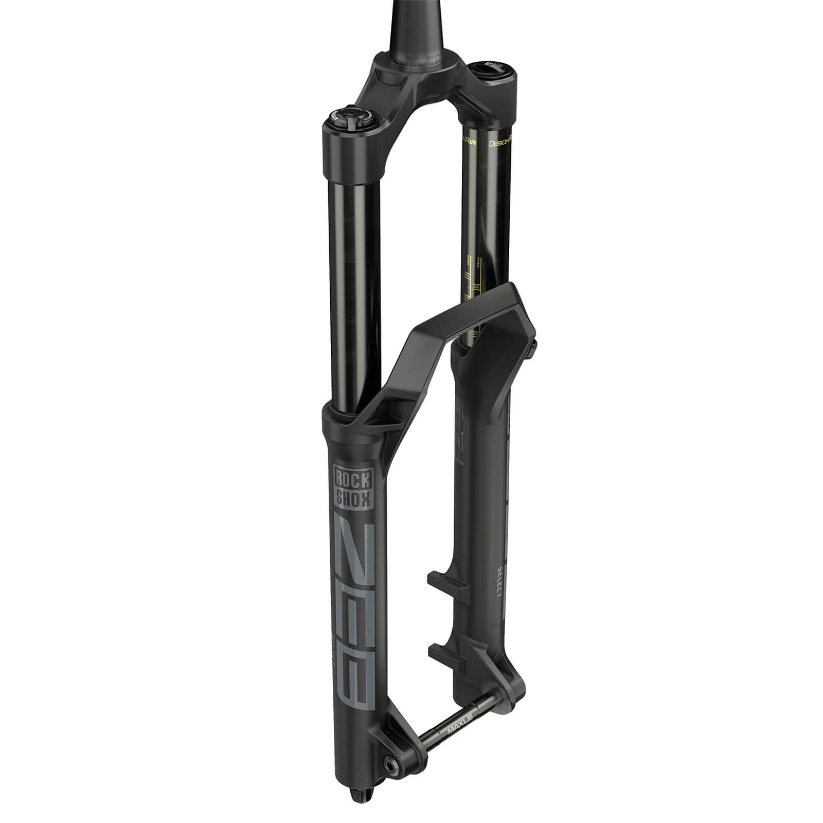 RockShox Zeb Select Charger RC DebonAir MTB Suspension Forks - 29 Inch - Diffusion Black - 160mm Travel