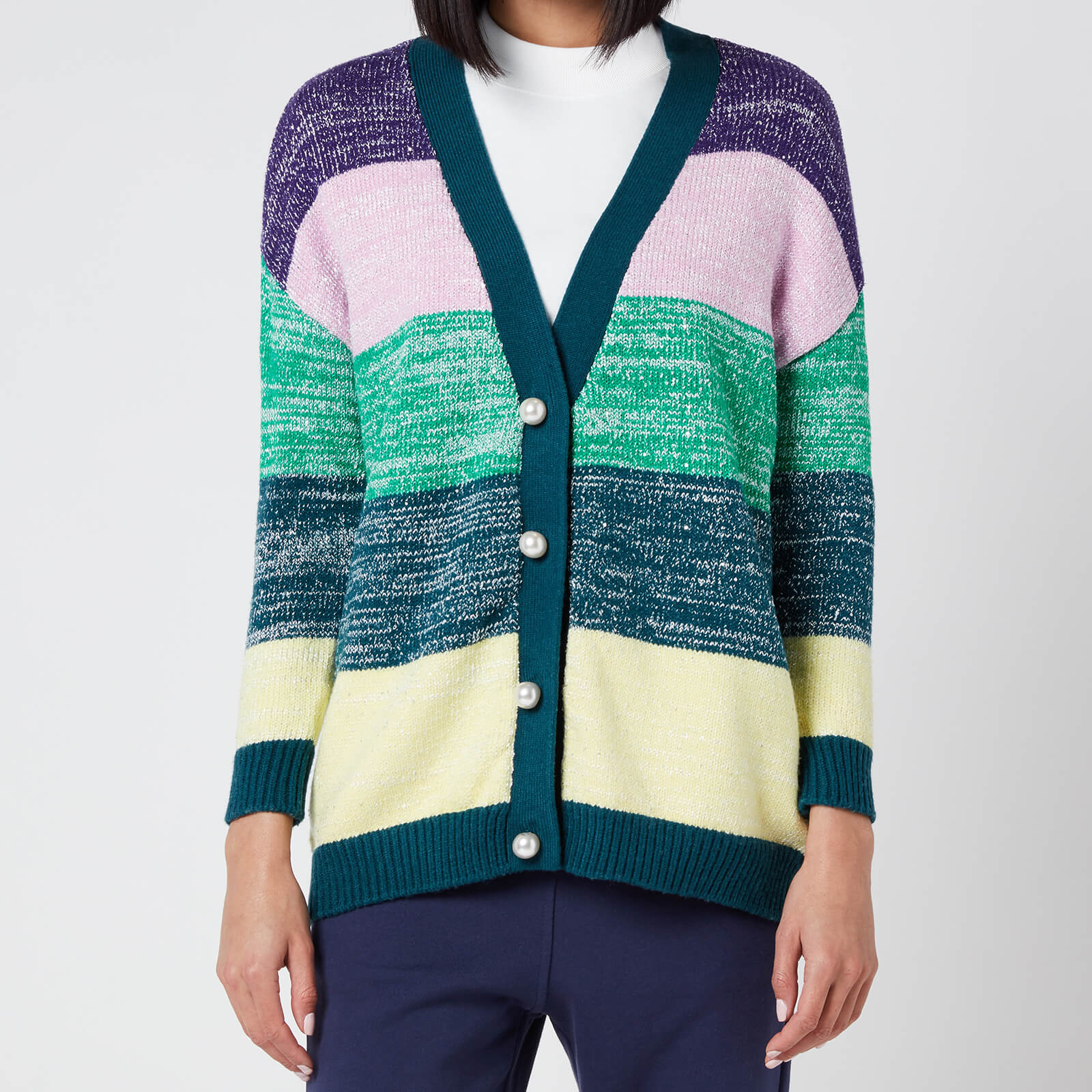 Olivia Rubin Women's Mika Cardigan - Stripe - S
