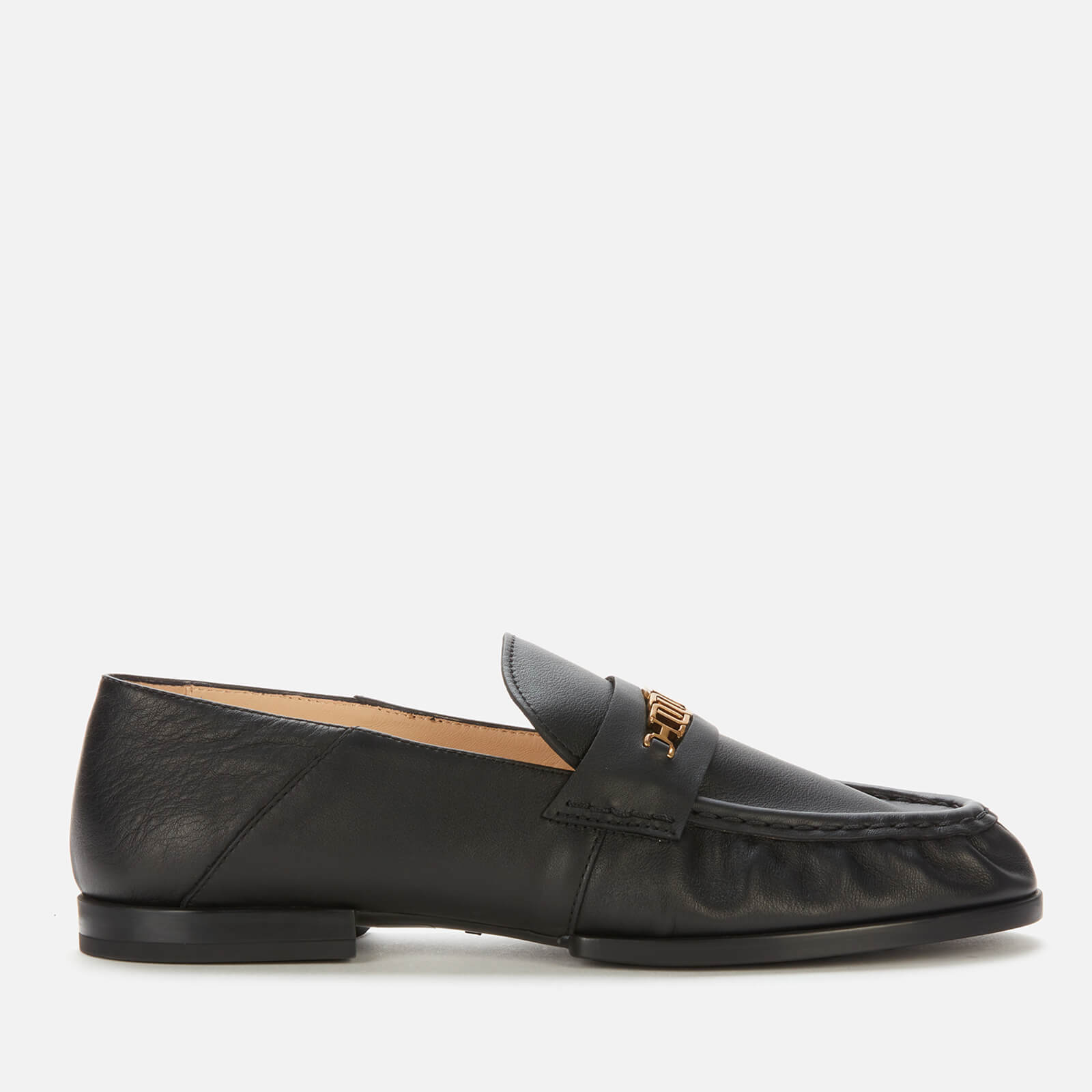 Tod's Women's Gomma Des Leather Loafers - Black - UK 3