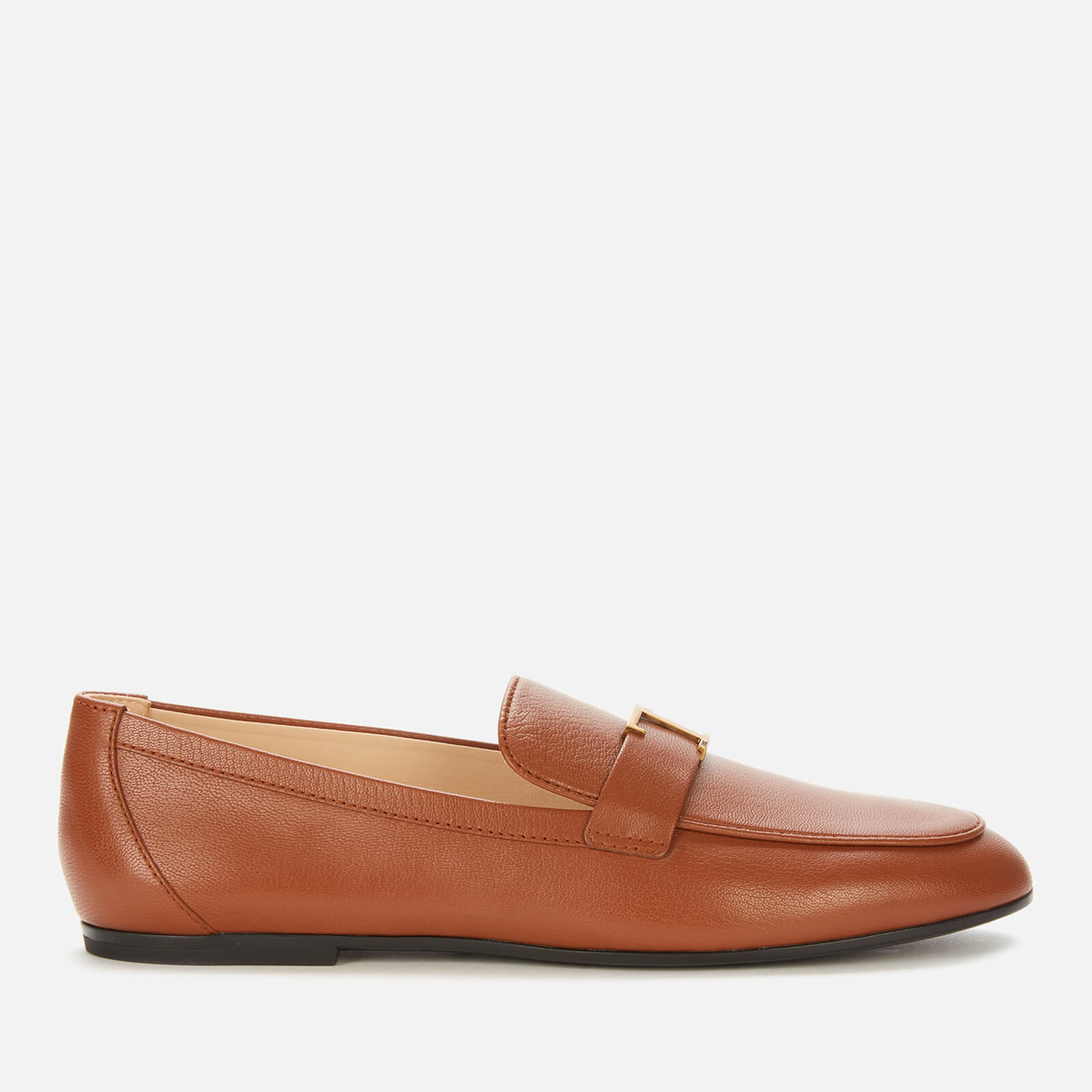 Tod's Women's Gomma Leather Loafers - Tan - UK 4