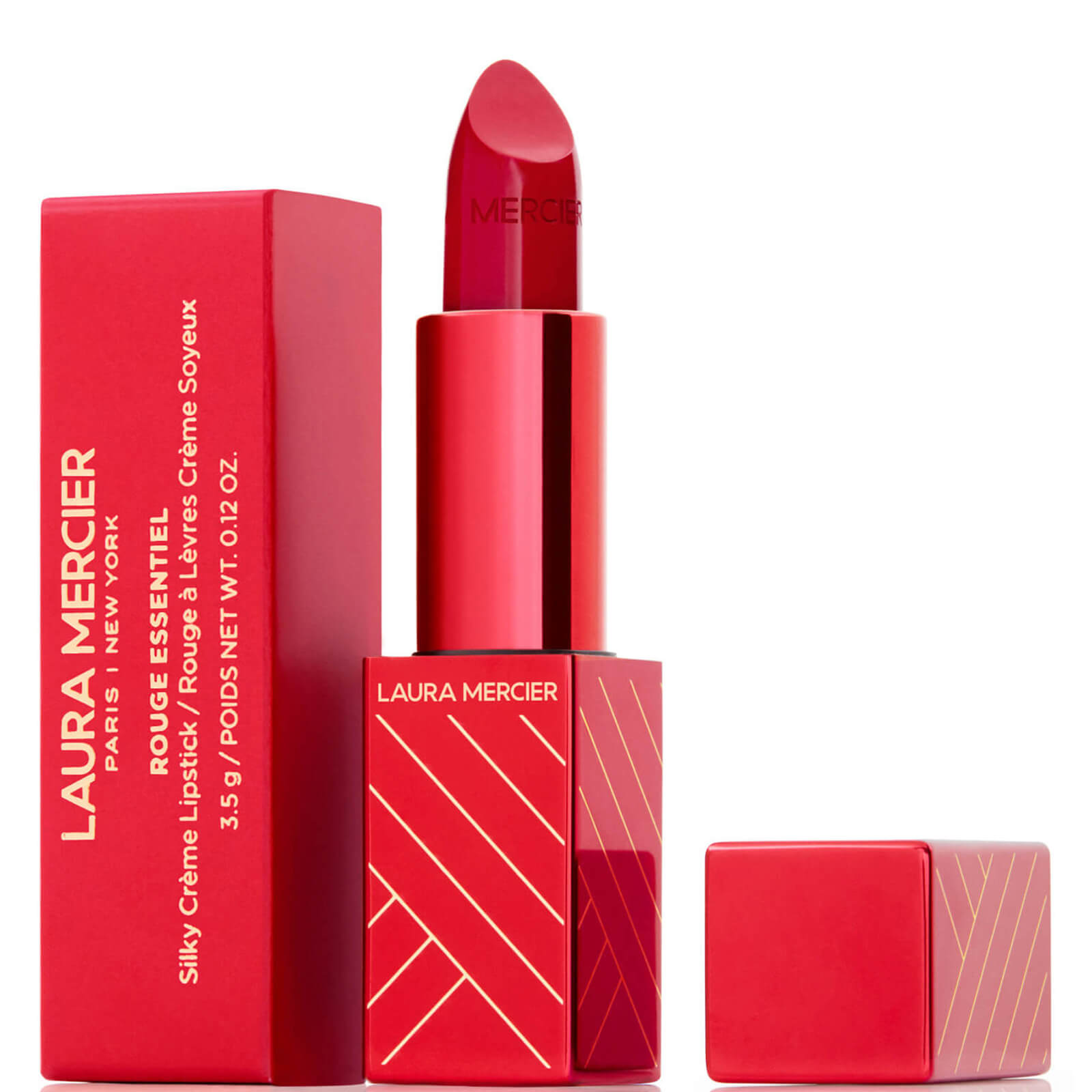 

Laura Mercier Rouge Essential Silky Crème Lipstick - Lucky Rouge 3.5g