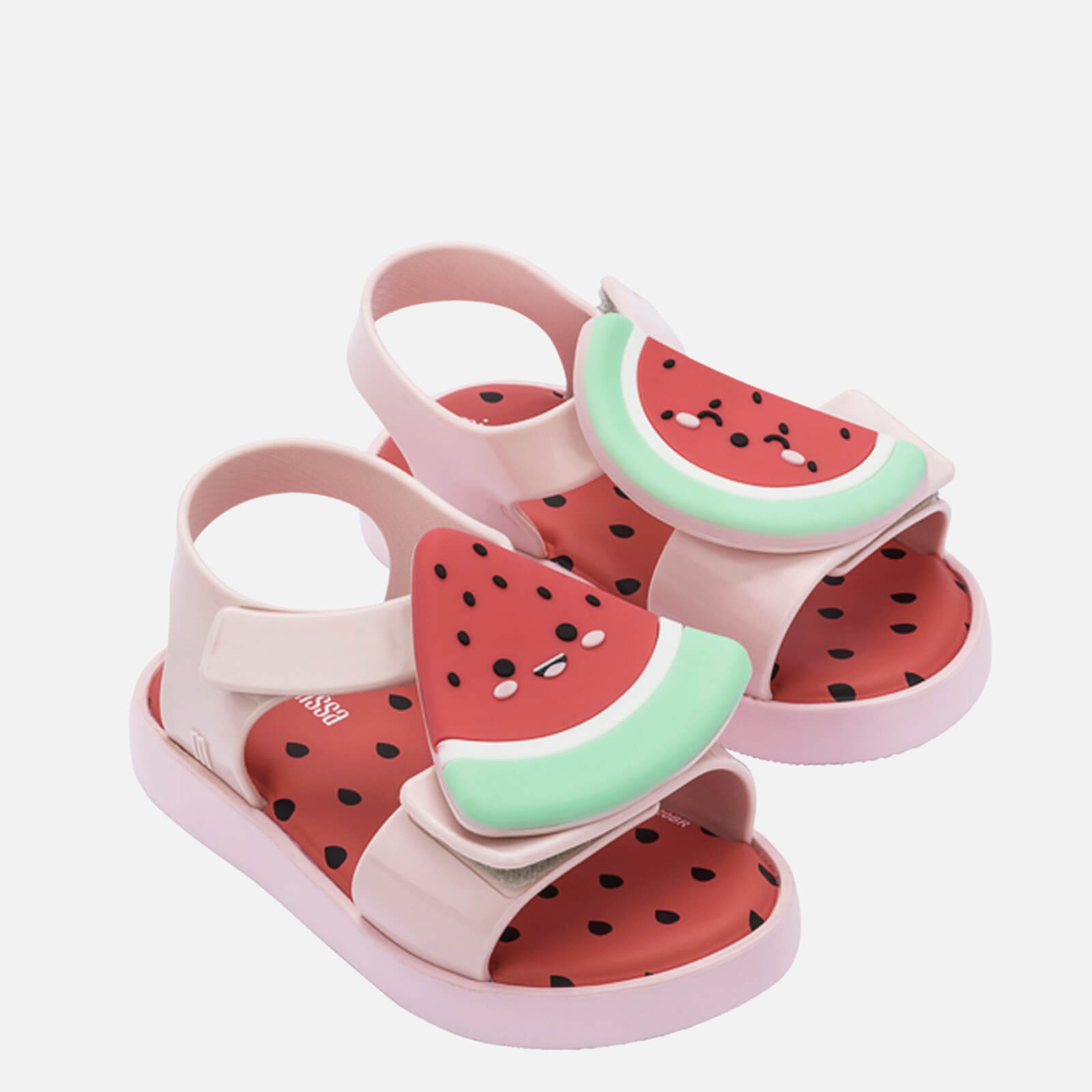 Mini Melissa Toddlers' Mini Jump Fruitland Sandals - Watermelon - UK 5 Toddler