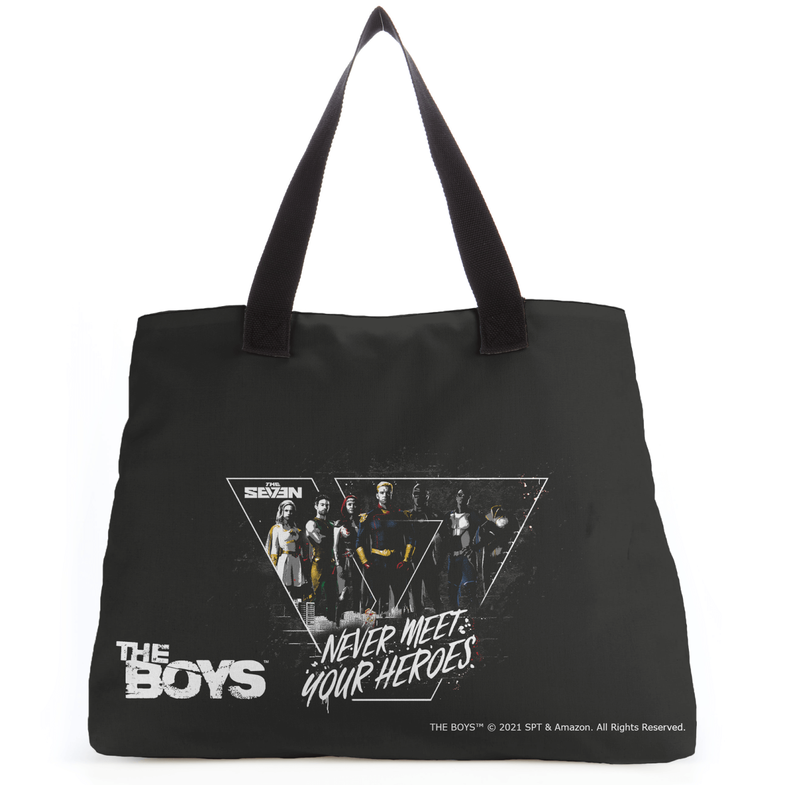 The Boys The Seven Large Tote Bag