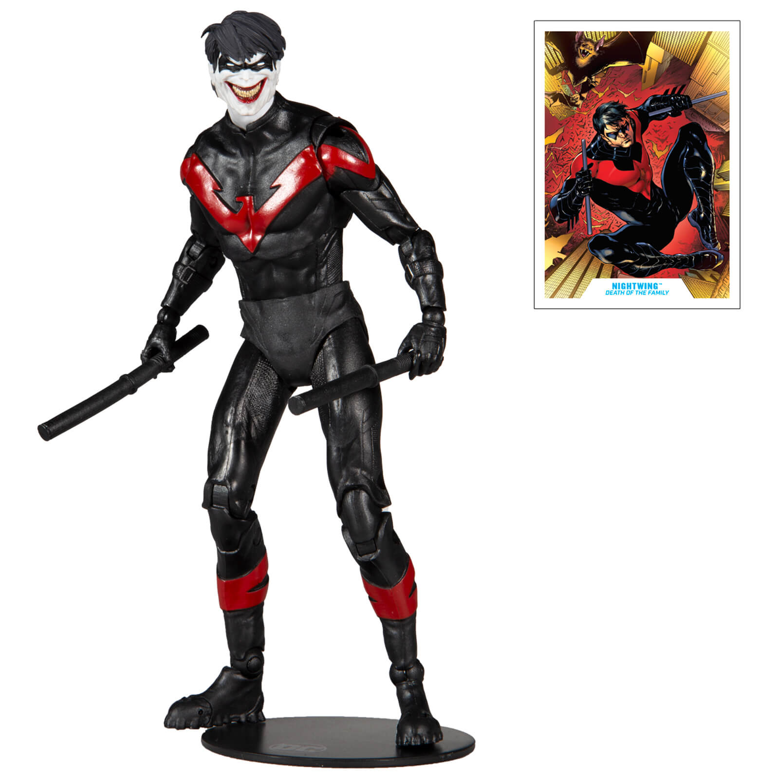 McFarlane DC Multiverse 7 Inch Nightwing Joker Action Figure