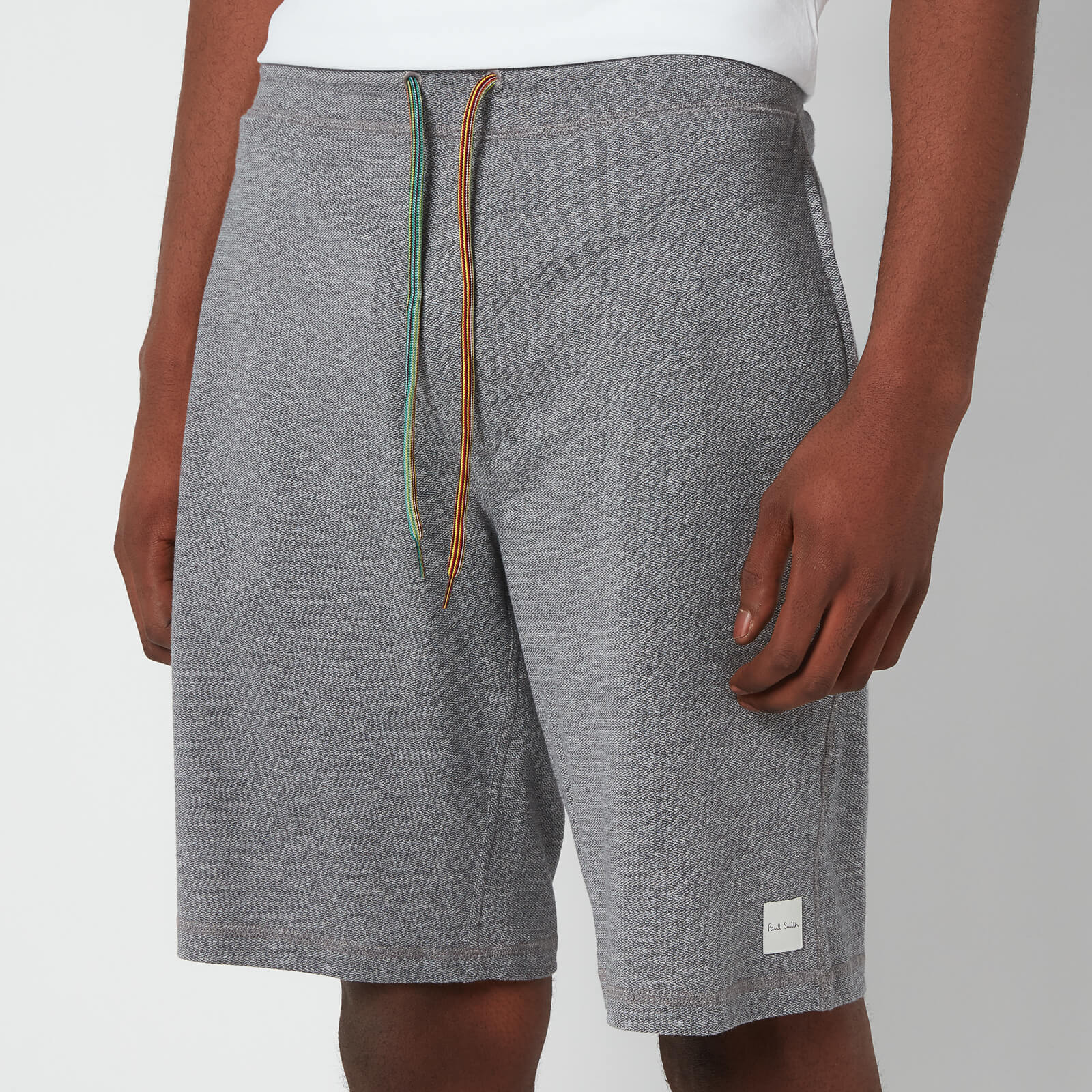 PS Paul Smith Men's Contrast Drawstring Jersey Shorts - Slate - L